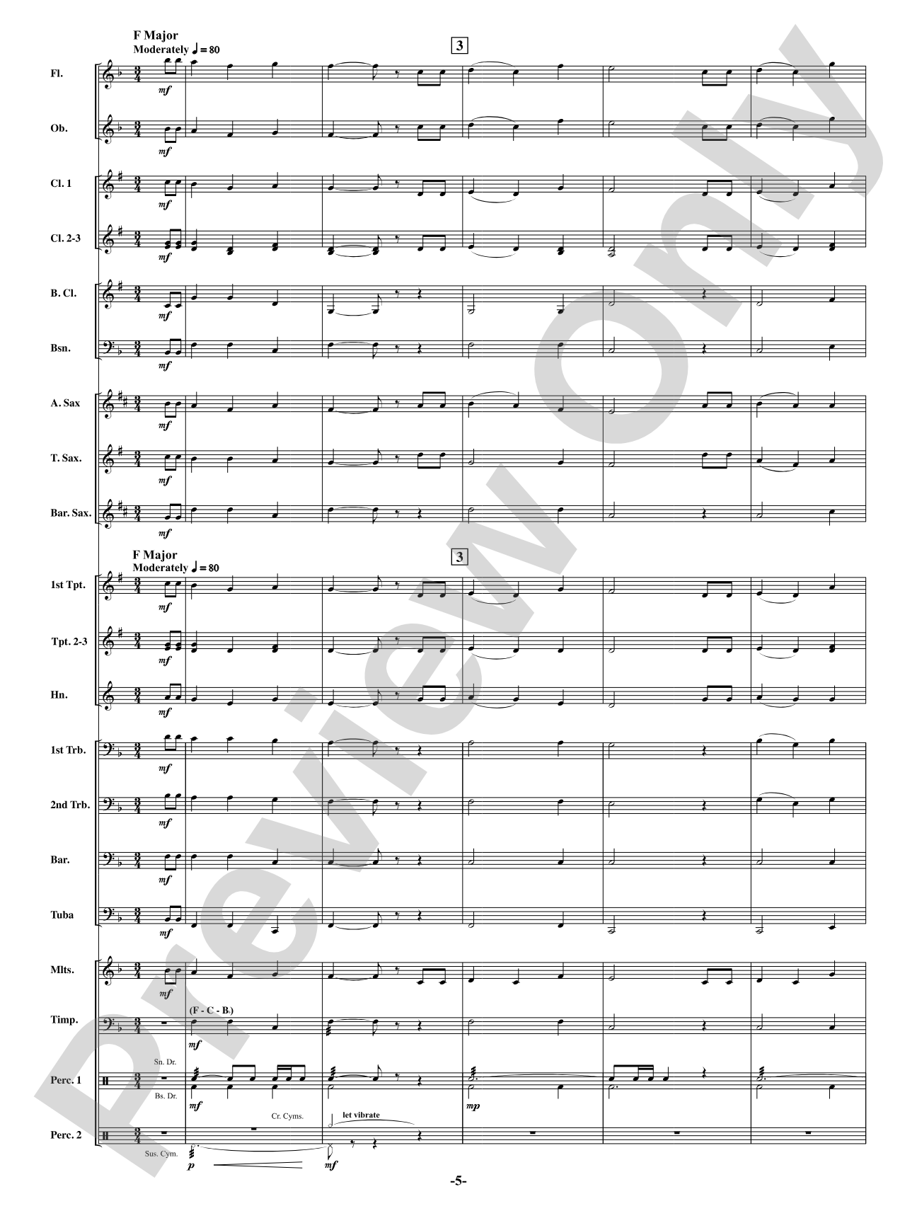 Happy Birthday to You: Concert Band Conductor Score & Parts