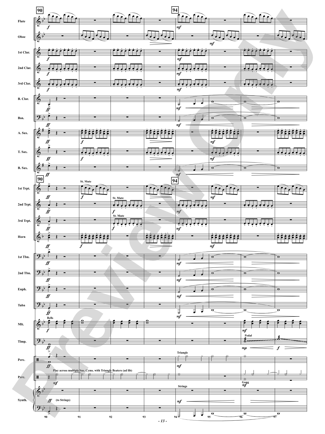 Stone Gardens: Concert Band Conductor Score & Parts