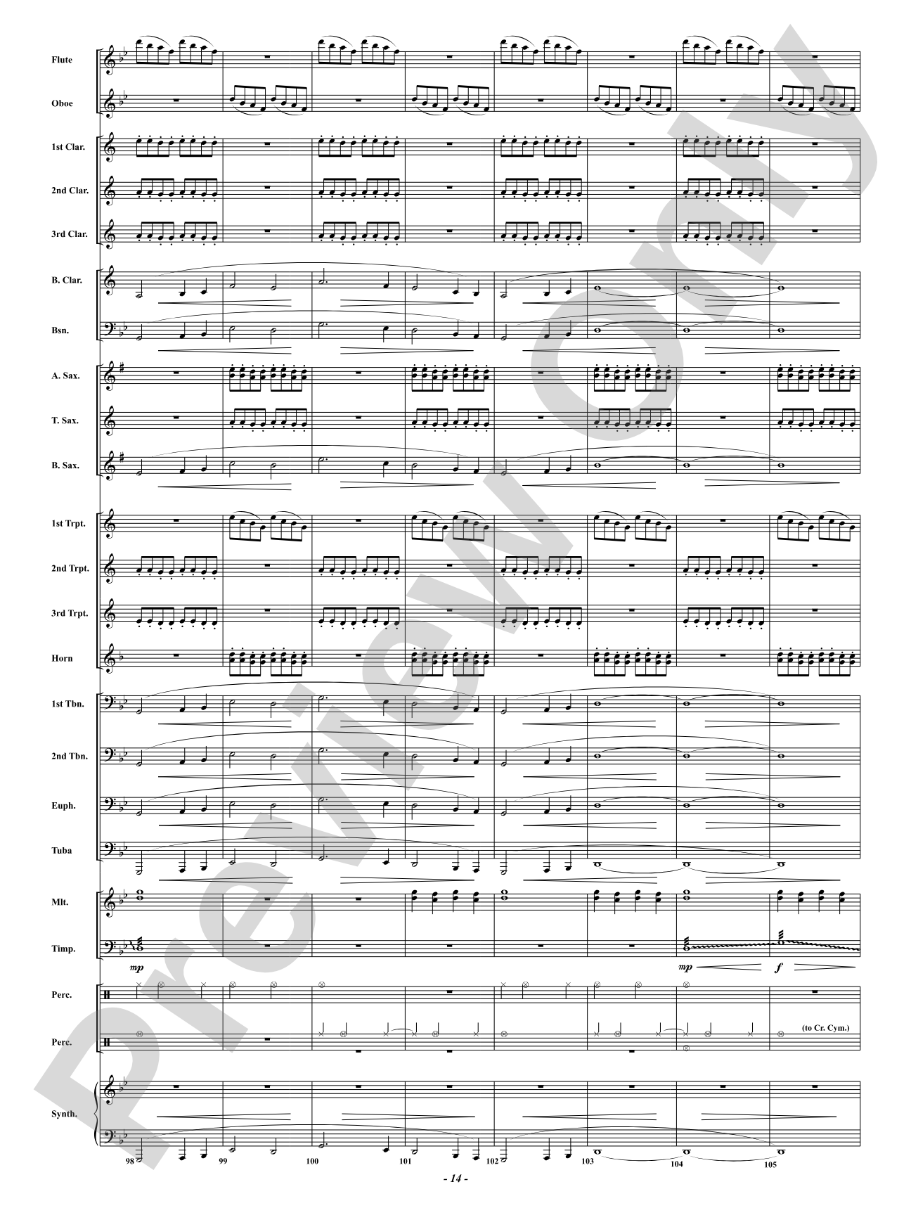 Stone Gardens: Concert Band Conductor Score & Parts