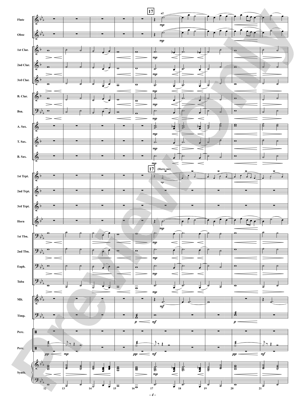 Stone Gardens: Concert Band Conductor Score & Parts