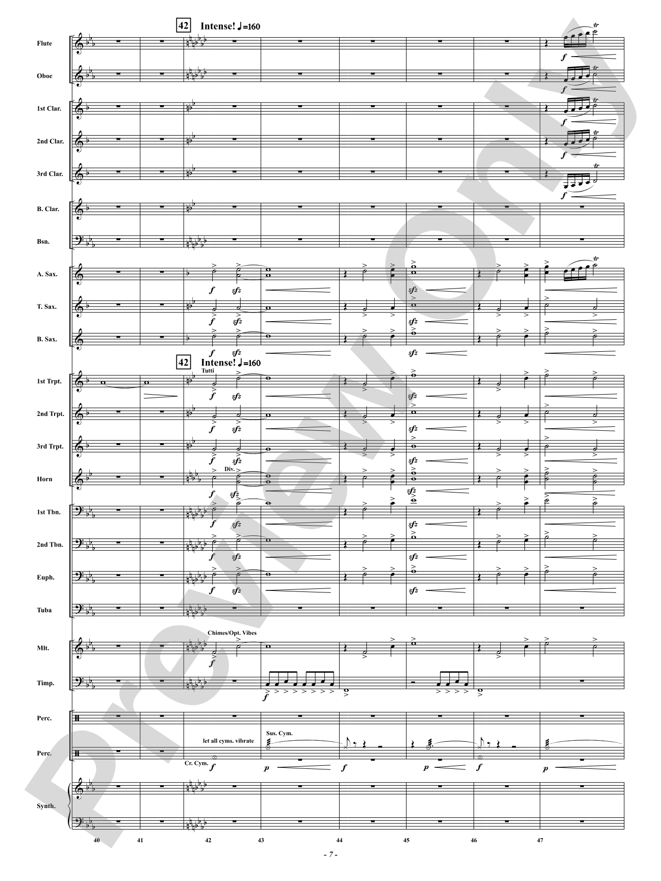 Stone Gardens: Concert Band Conductor Score & Parts