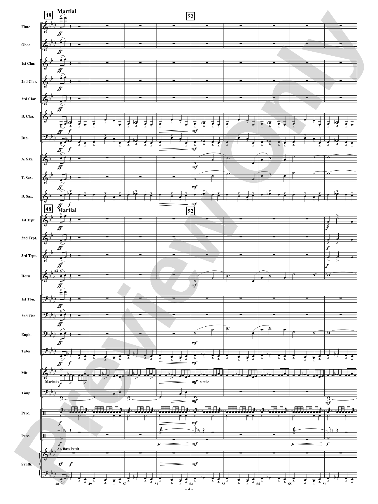 Stone Gardens: Concert Band Conductor Score & Parts