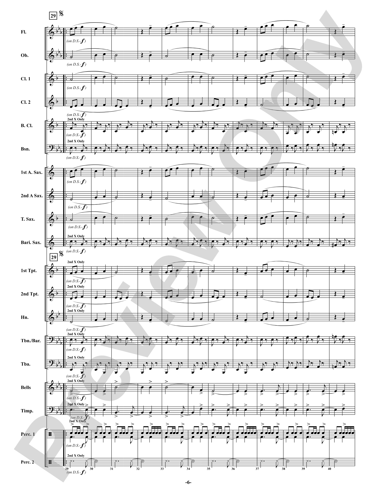 Oscar Mike - On the Move: Concert Band Conductor Score & Parts