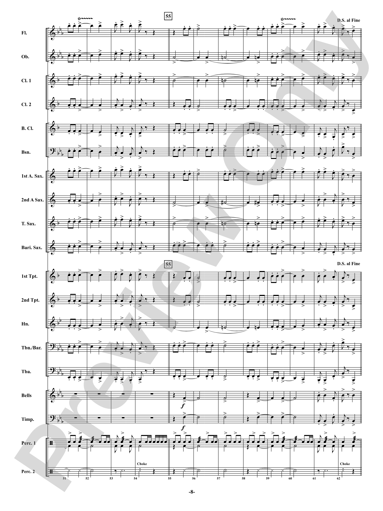 Oscar Mike - On the Move: Concert Band Conductor Score & Parts