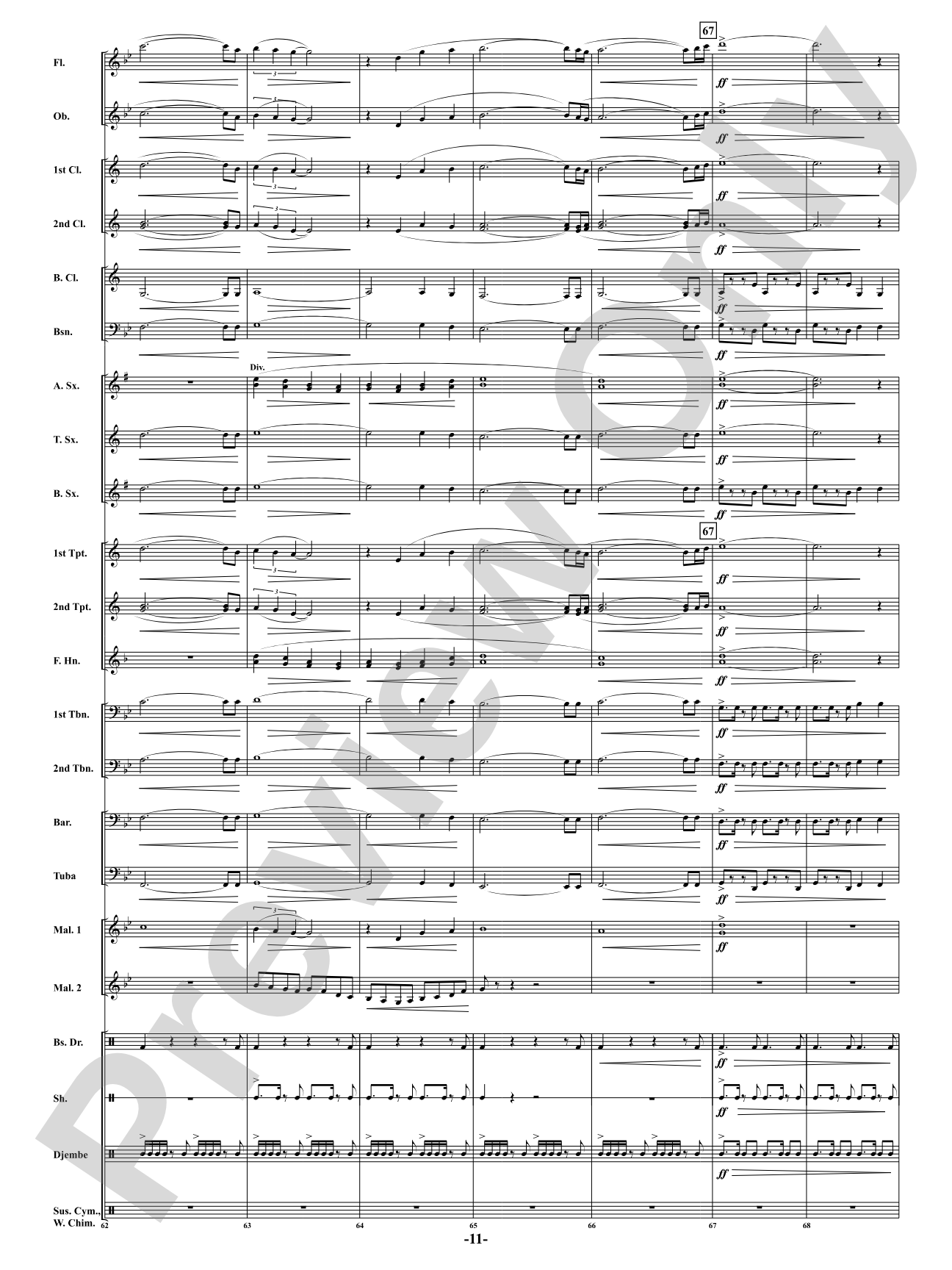 African Celebration - A Safari for Band: Concert Band Conductor Score & Parts