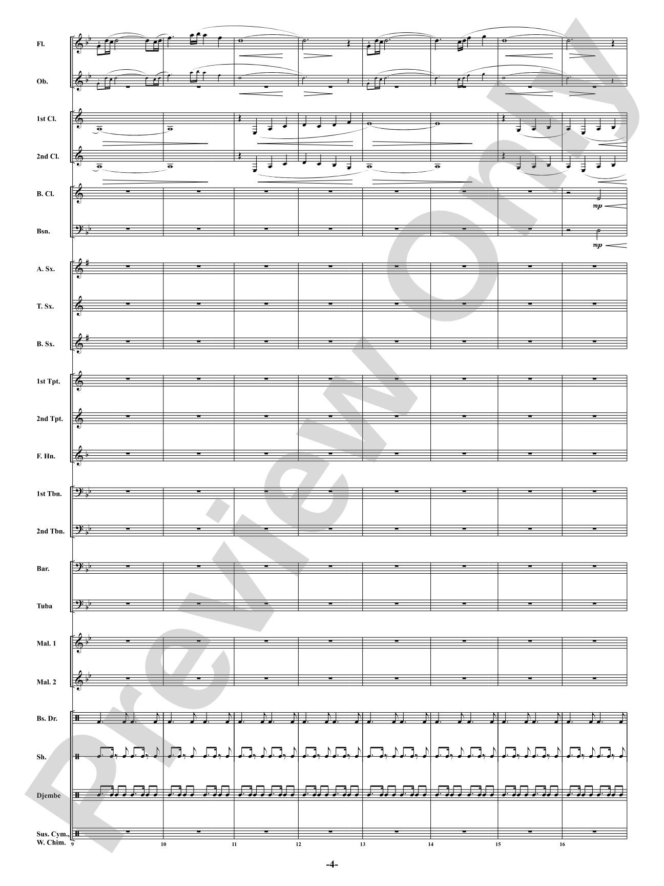 African Celebration - A Safari for Band: Concert Band Conductor Score & Parts