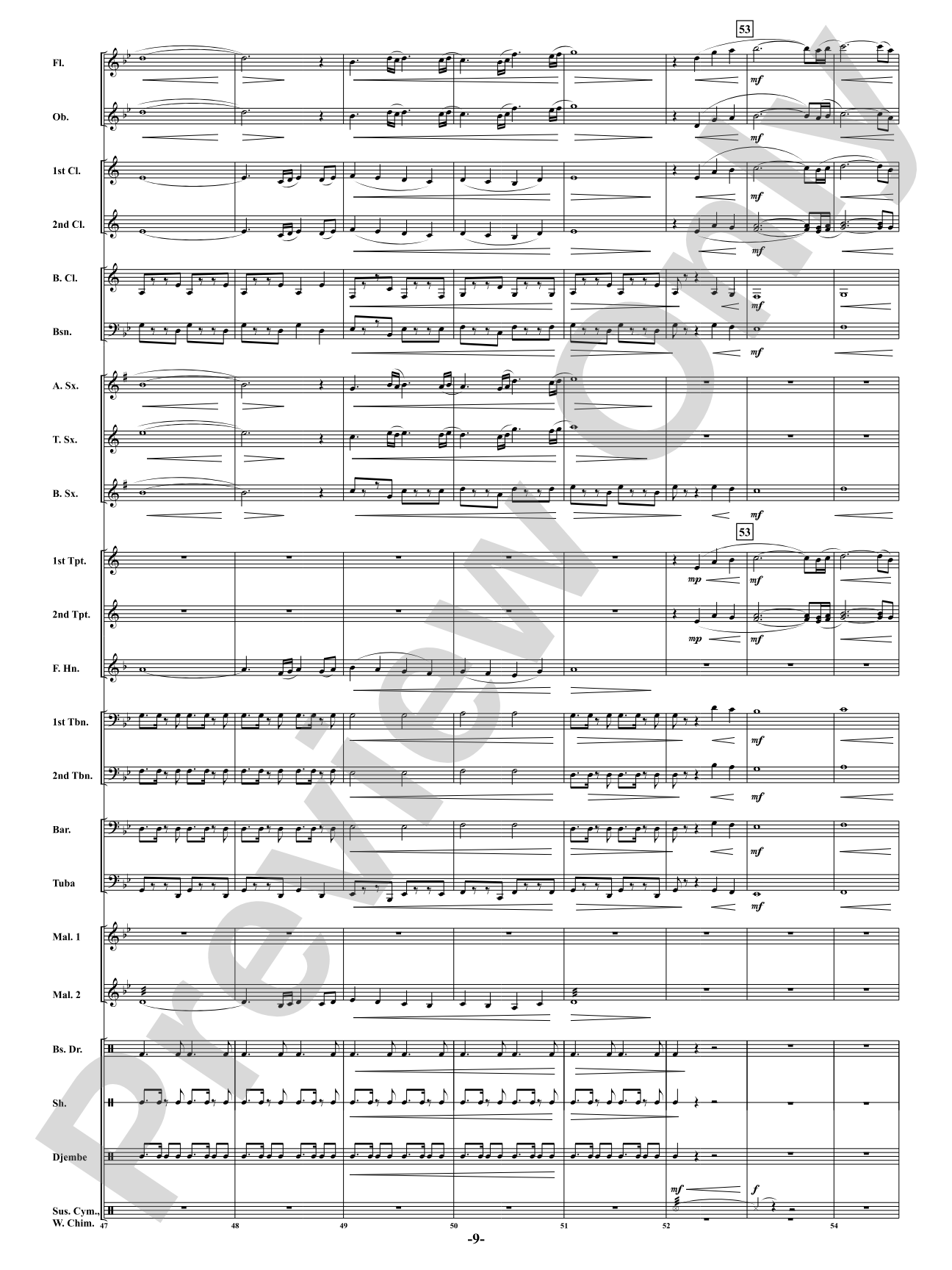 African Celebration - A Safari for Band: Concert Band Conductor Score & Parts