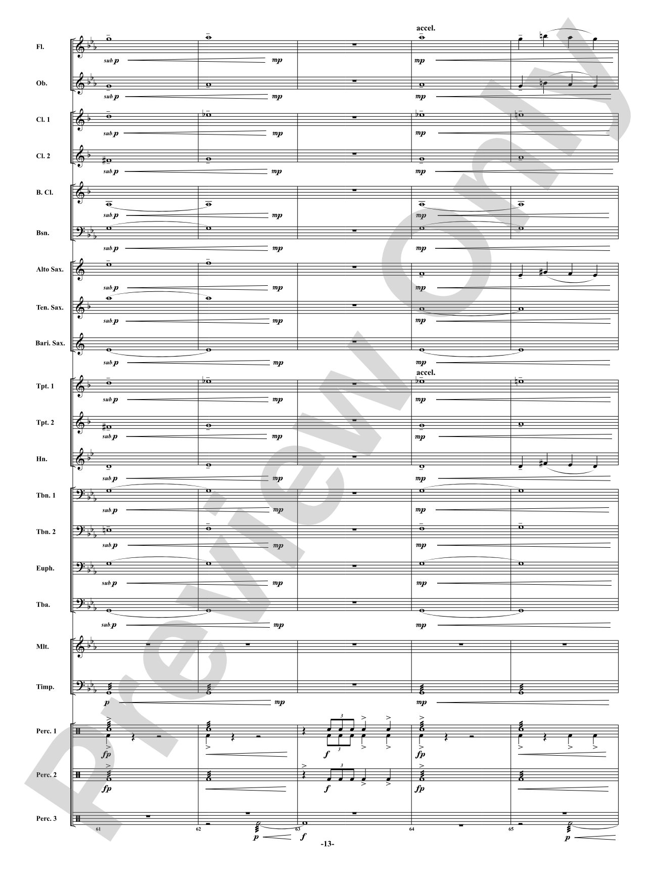 Dark Matter: Concert Band Conductor Score & Parts