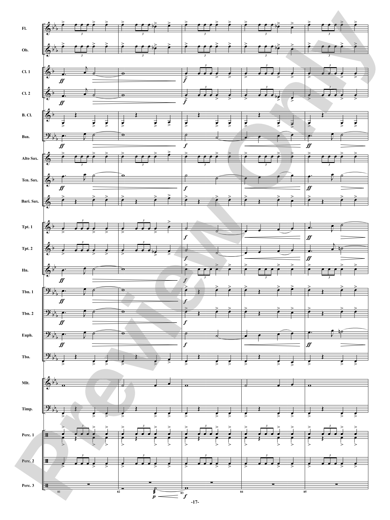 Dark Matter: Concert Band Conductor Score & Parts