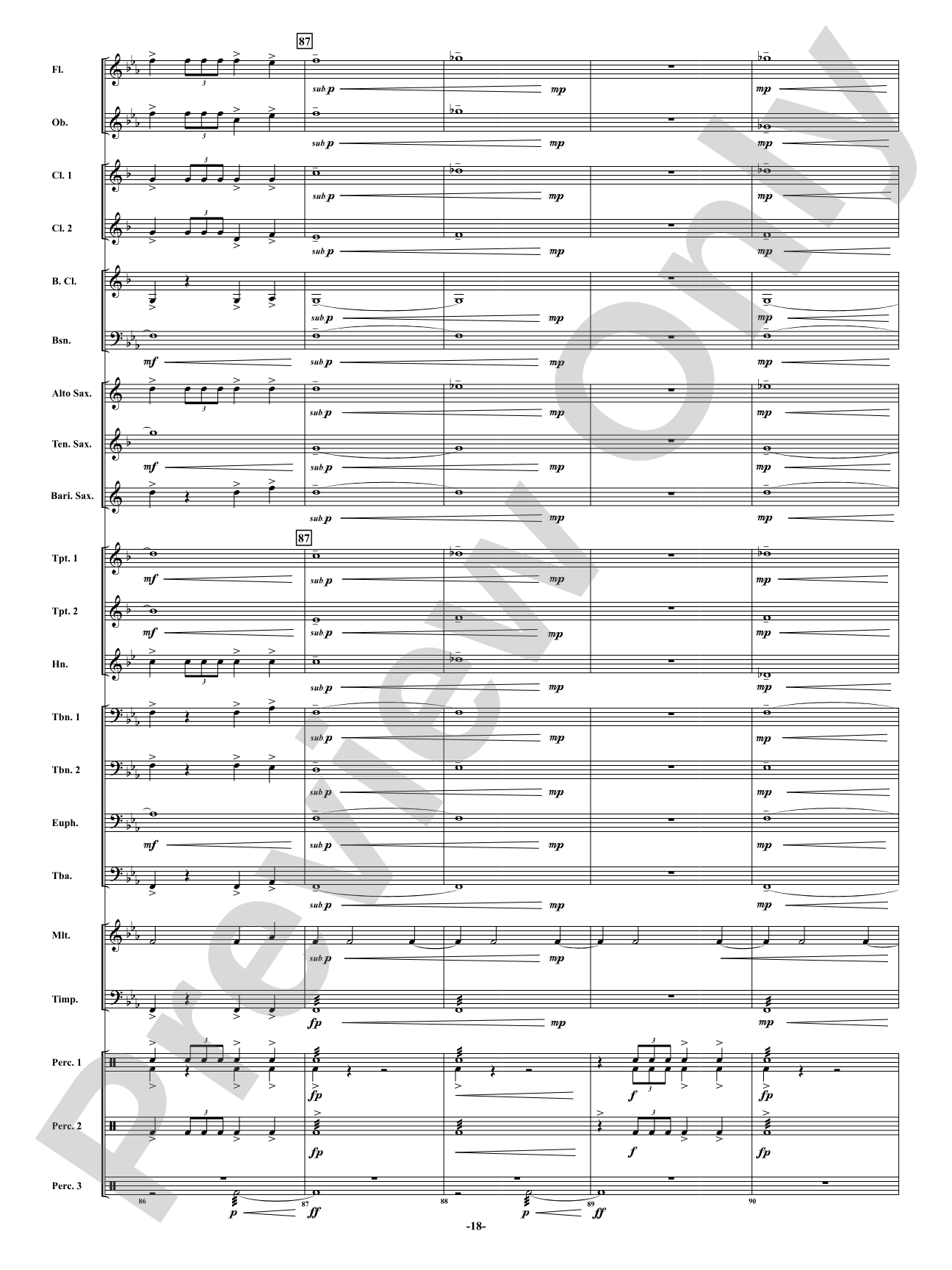 Dark Matter: Concert Band Conductor Score & Parts