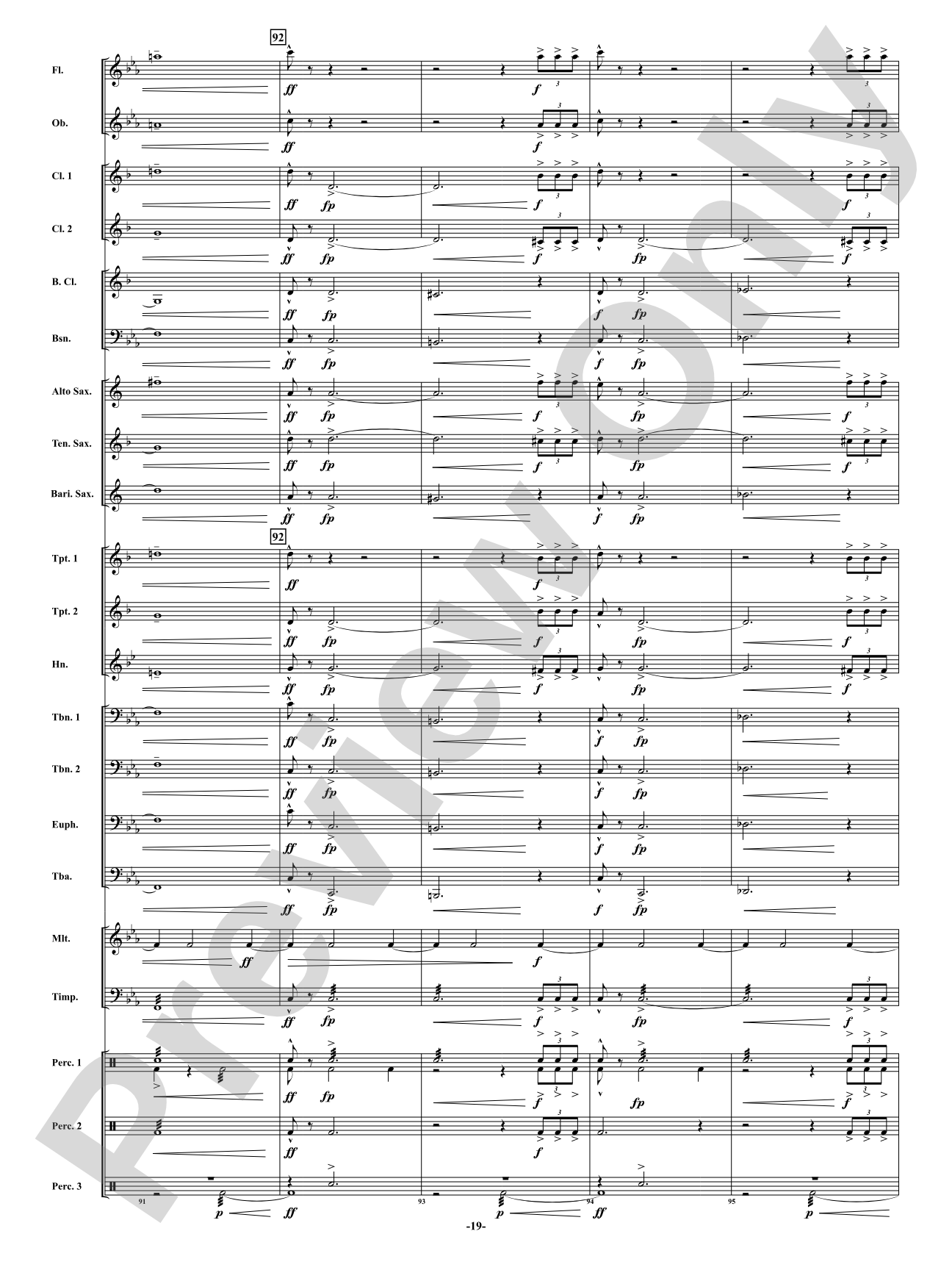 Dark Matter: Concert Band Conductor Score & Parts