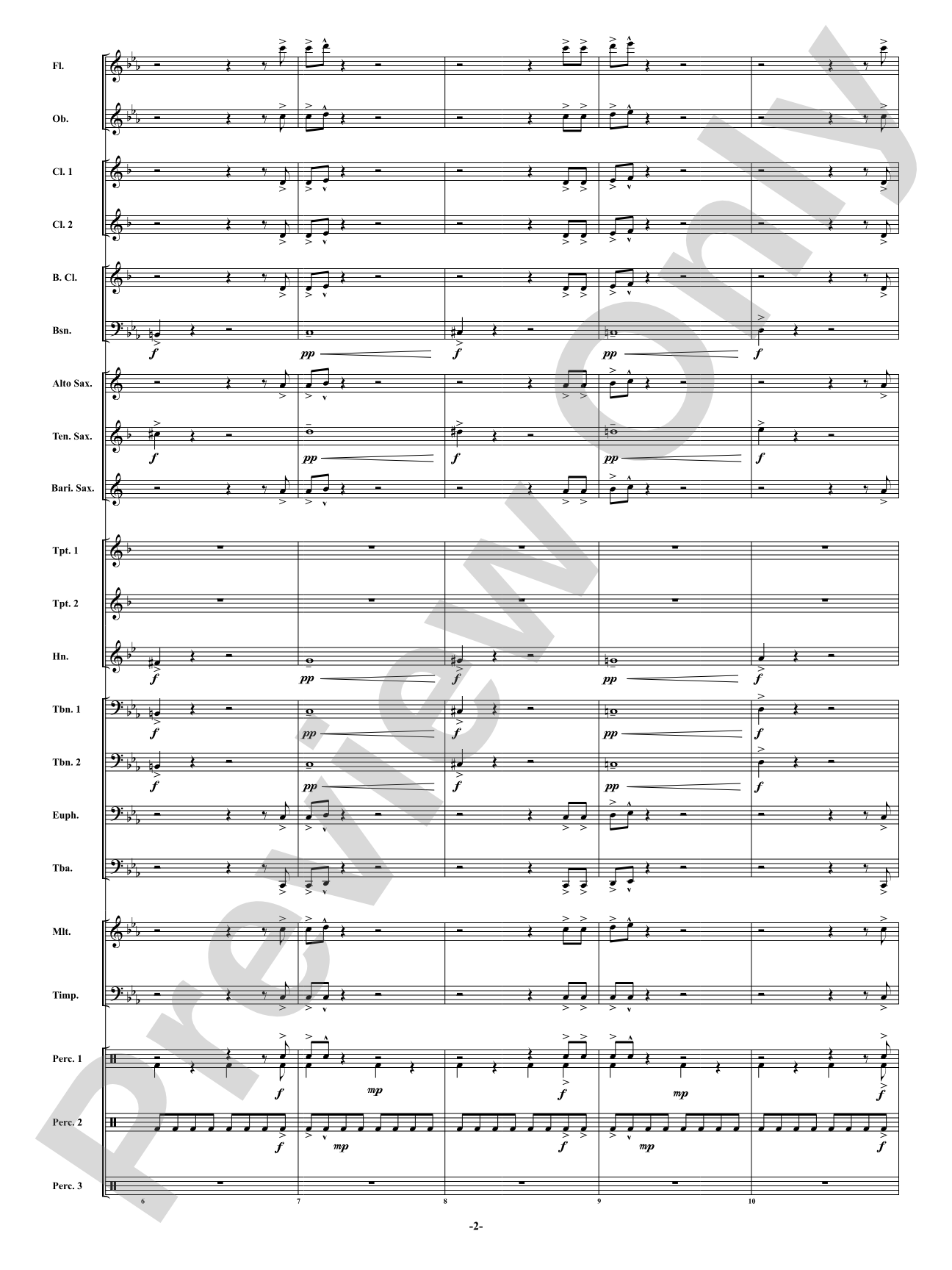 Dark Matter: Concert Band Conductor Score & Parts