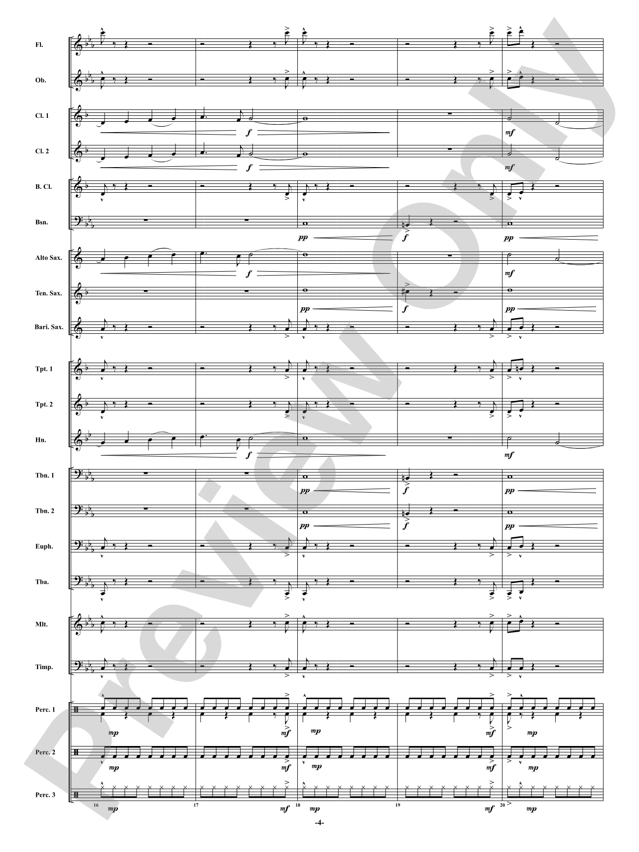Dark Matter: Concert Band Conductor Score & Parts