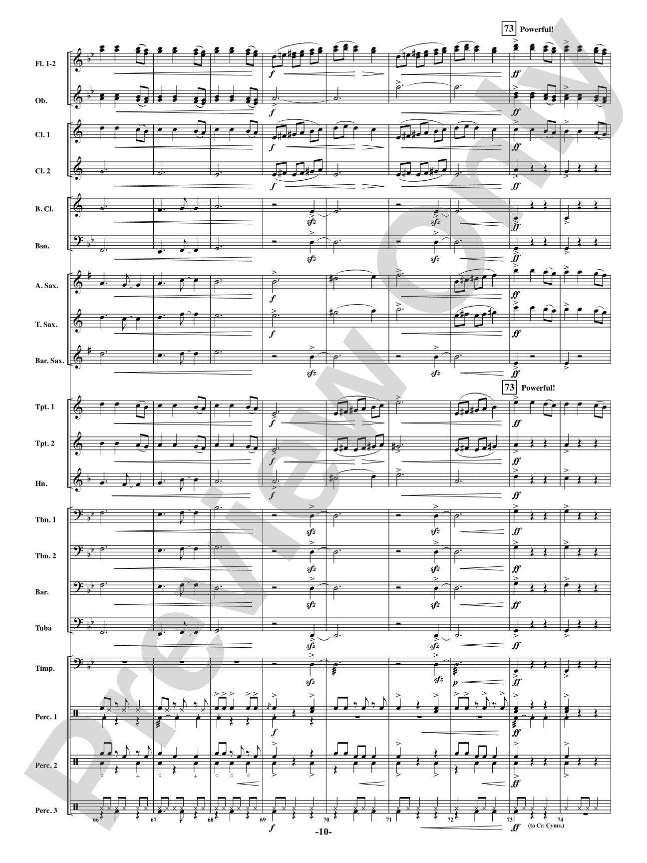 Brazilian Bell Carol: Concert Band Conductor Score & Parts