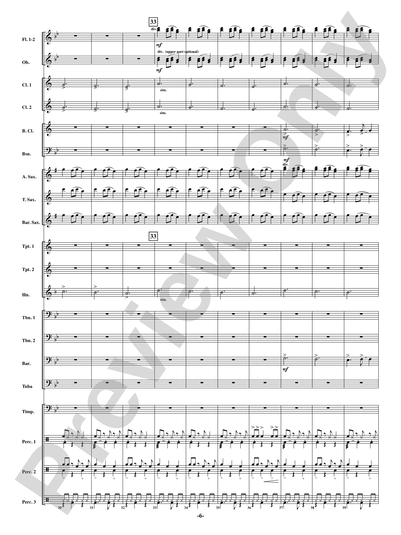 Brazilian Bell Carol: Concert Band Conductor Score & Parts