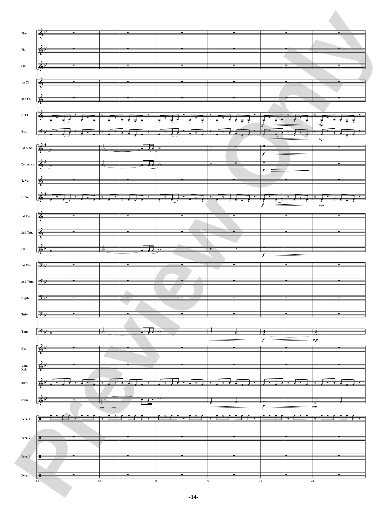 Industria - For Winds & Percussion Ensemble: Concert Band Conductor Score & Parts