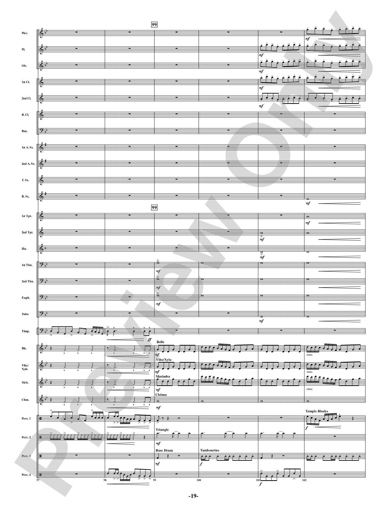 Industria - For Winds & Percussion Ensemble: Concert Band Conductor Score & Parts