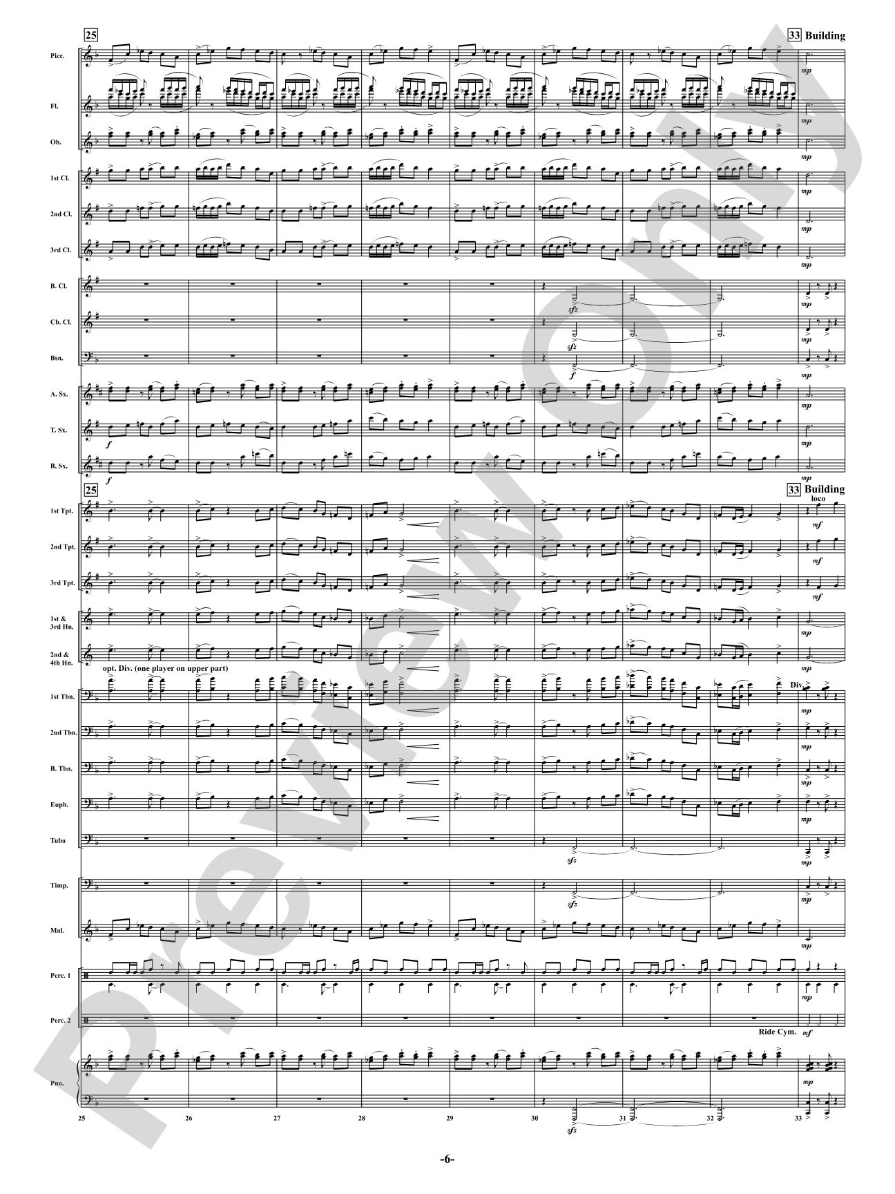 Summer Nights - Mvt. 3 - Postcards from the First Coast: Concert Band Conductor Score & Parts