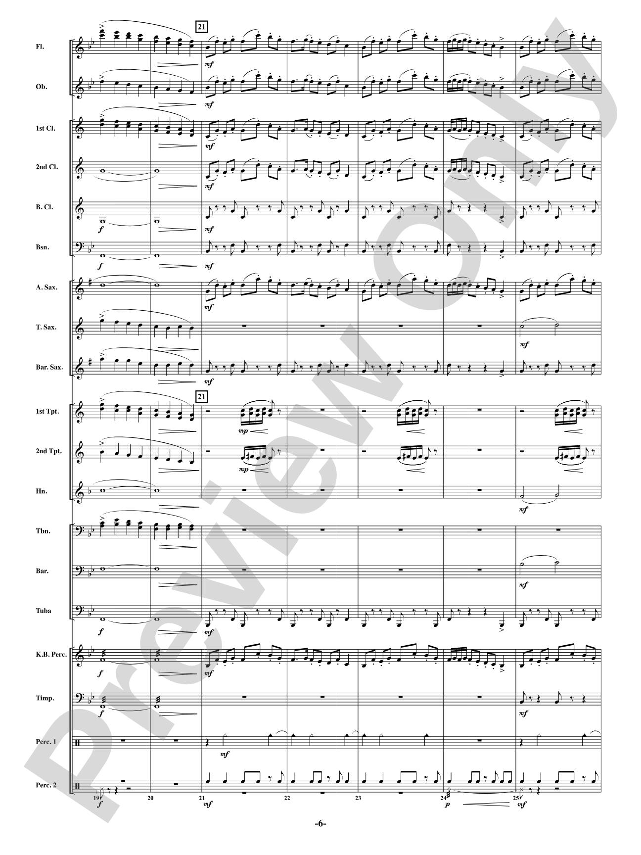 Yellow: Concert Band Conductor Score & Parts