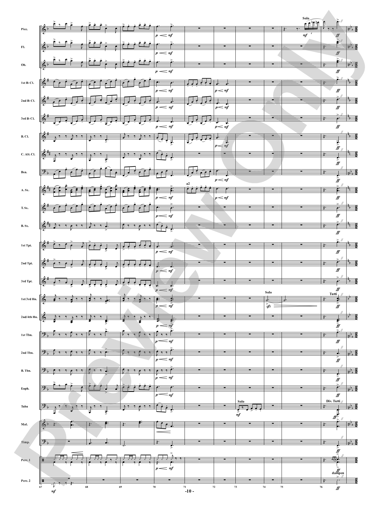 Suite of Appalachian Folk Songs: Concert Band Conductor Score & Parts