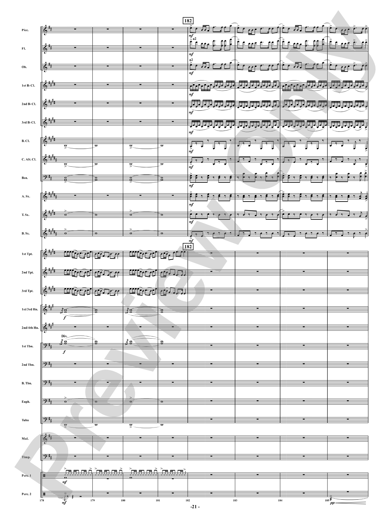 Suite of Appalachian Folk Songs: Concert Band Conductor Score & Parts