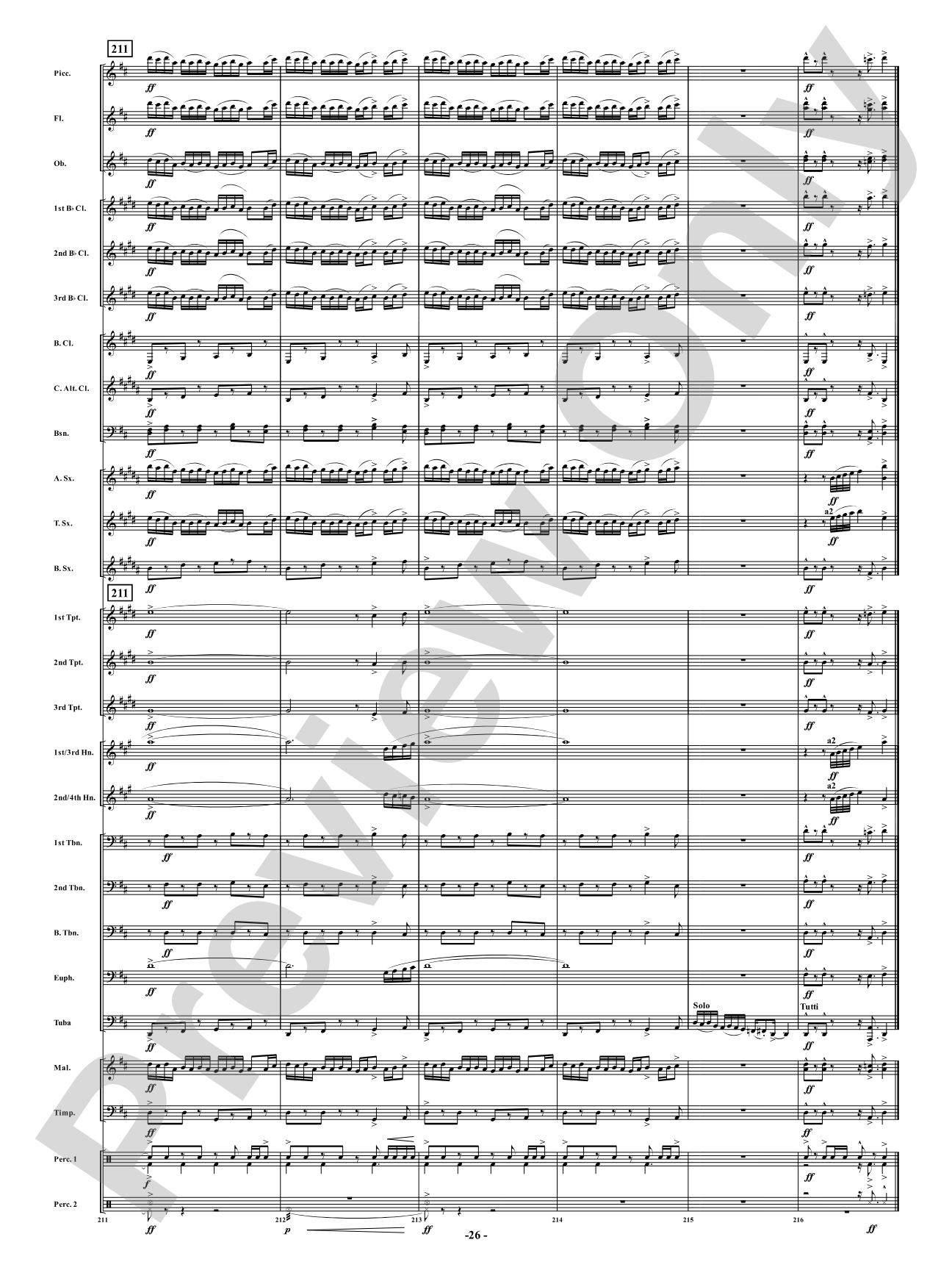 Suite of Appalachian Folk Songs: Concert Band Conductor Score & Parts