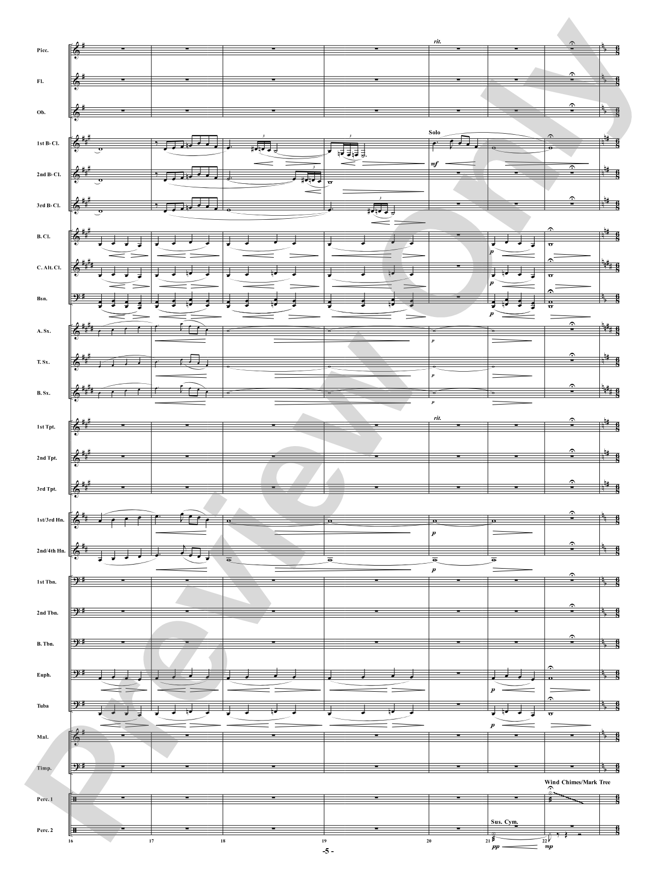 Suite of Appalachian Folk Songs: Concert Band Conductor Score & Parts
