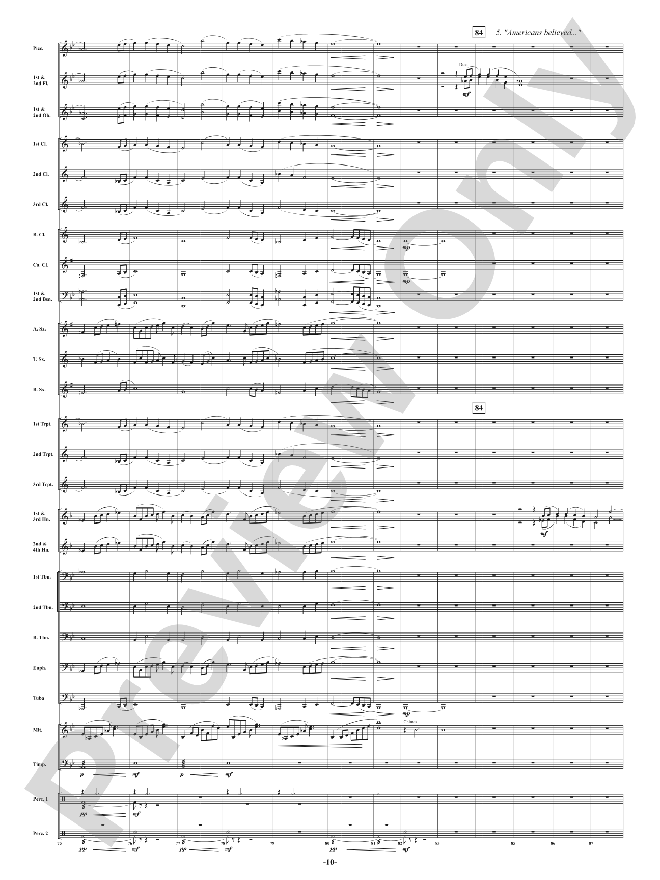 The Greatest Generation - For Symphonic Band: Concert Band Conductor Score & Parts