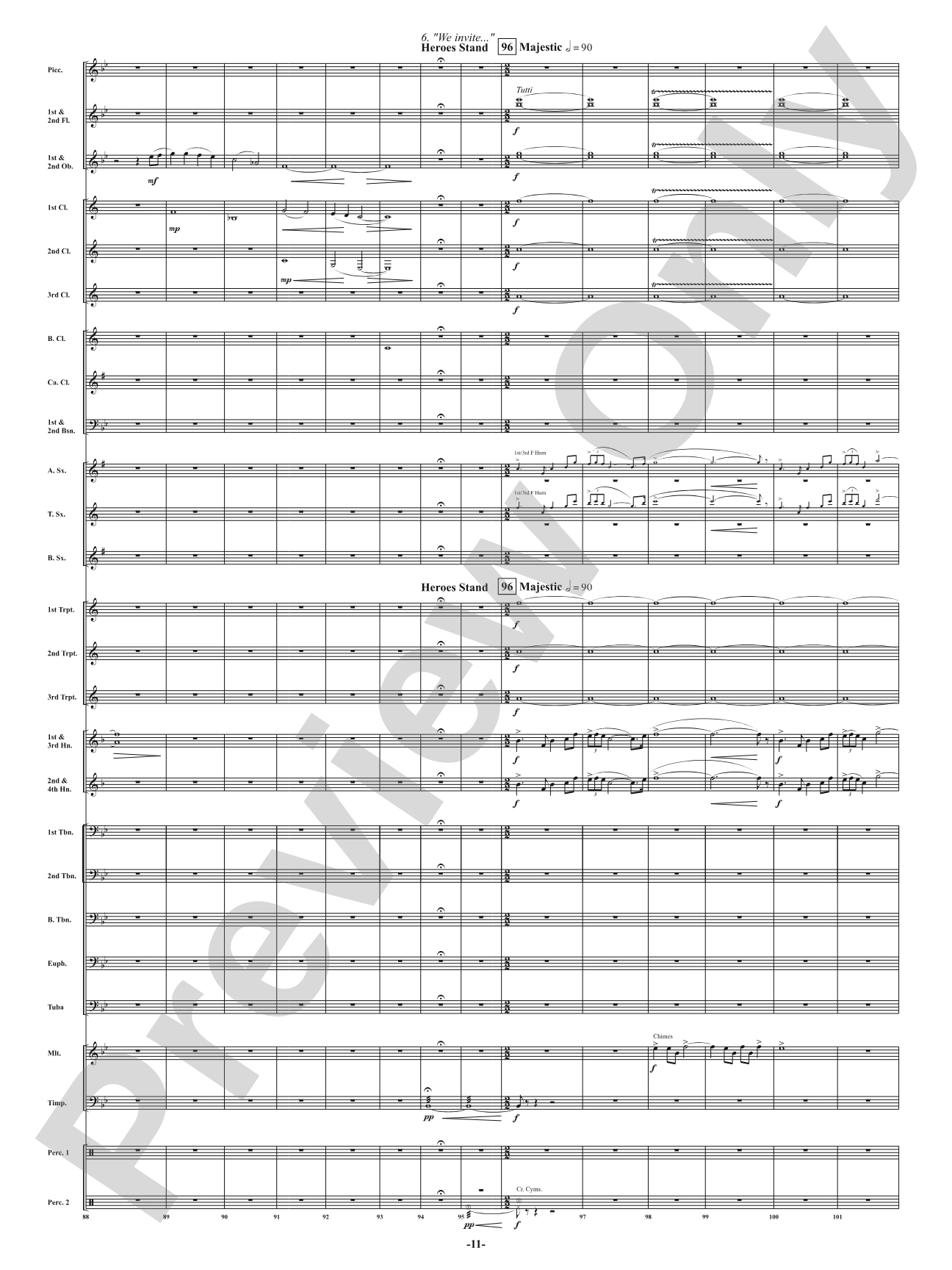 The Greatest Generation - For Symphonic Band: Concert Band Conductor Score & Parts