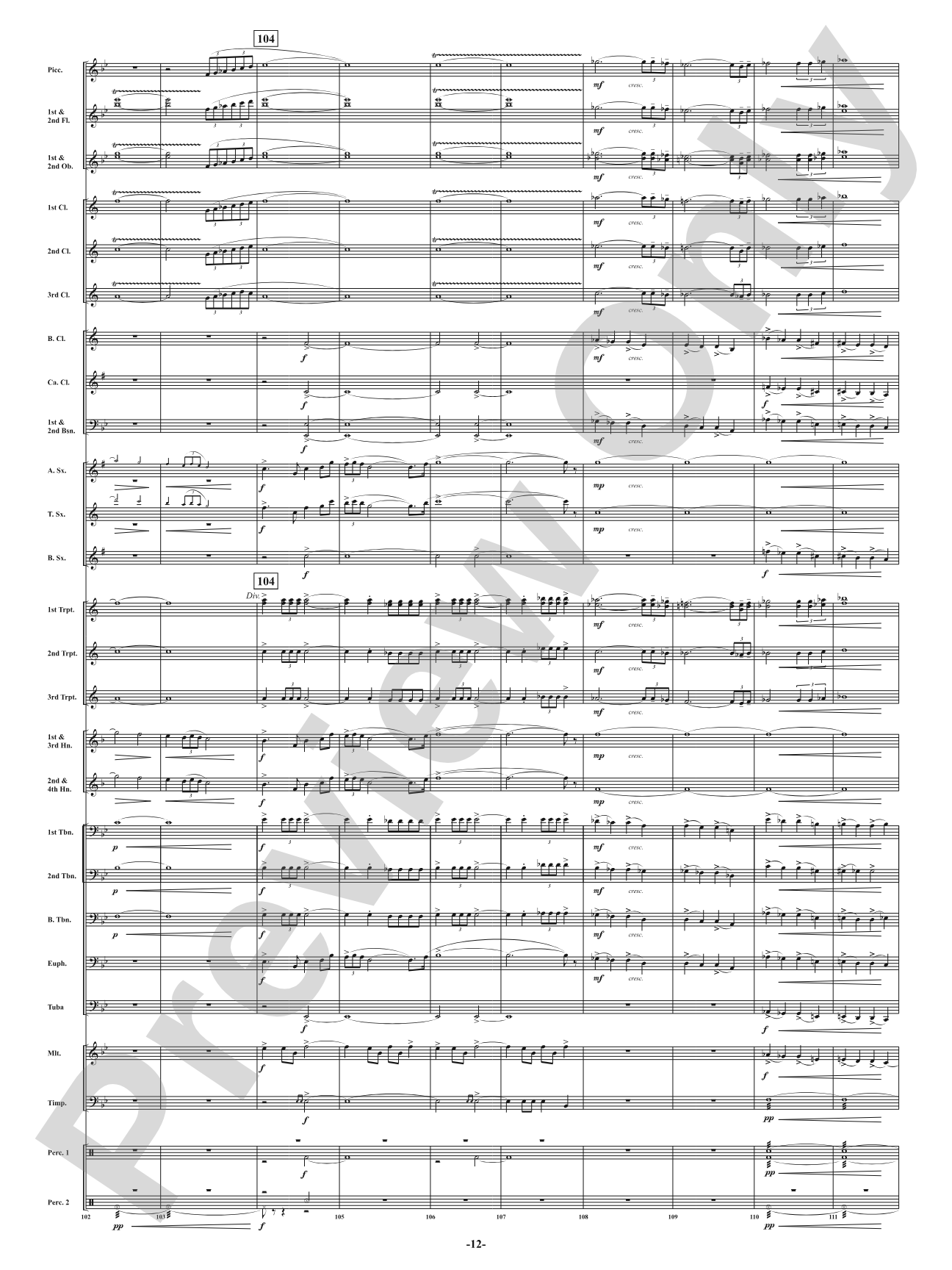 The Greatest Generation - For Symphonic Band: Concert Band Conductor Score & Parts