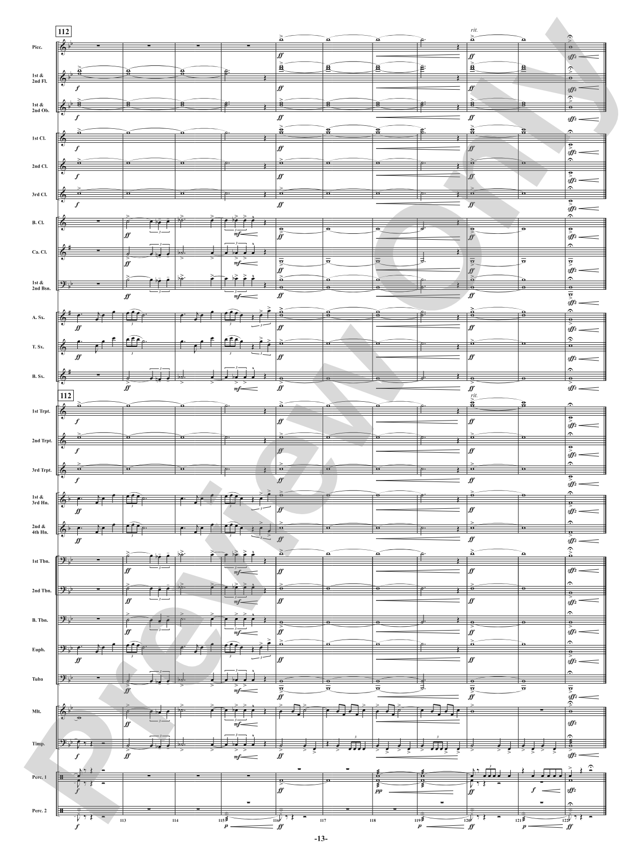 The Greatest Generation - For Symphonic Band: Concert Band Conductor Score & Parts