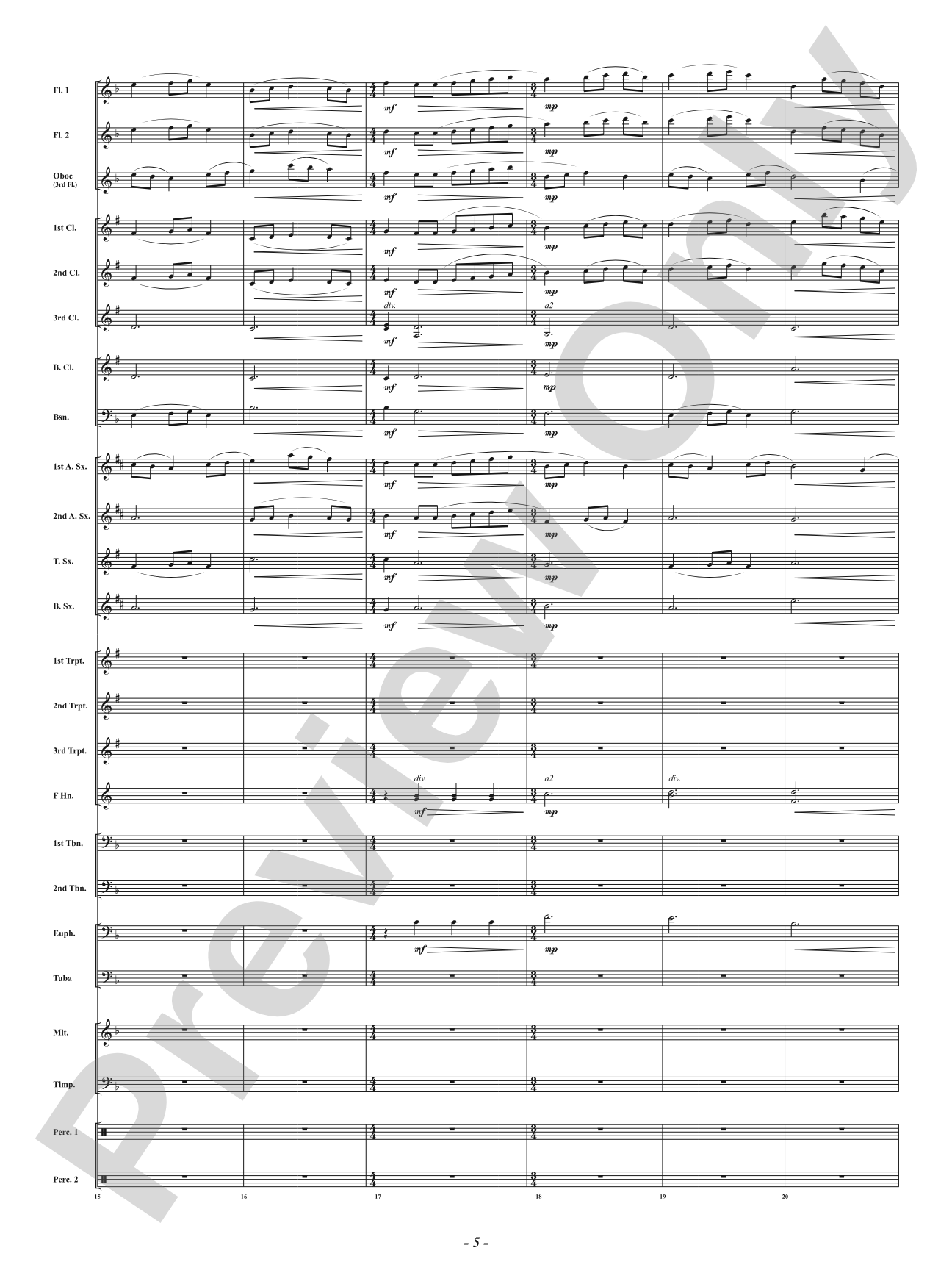Again We Rise: Concert Band Conductor Score & Parts