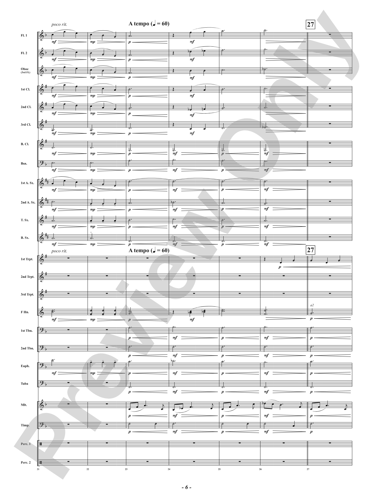Again We Rise: Concert Band Conductor Score & Parts