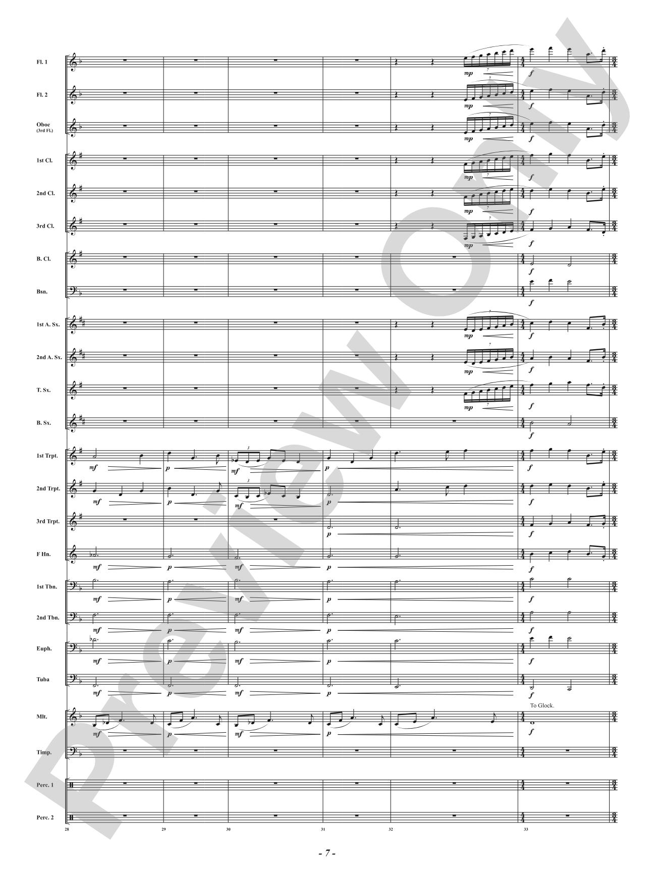 Again We Rise: Concert Band Conductor Score & Parts