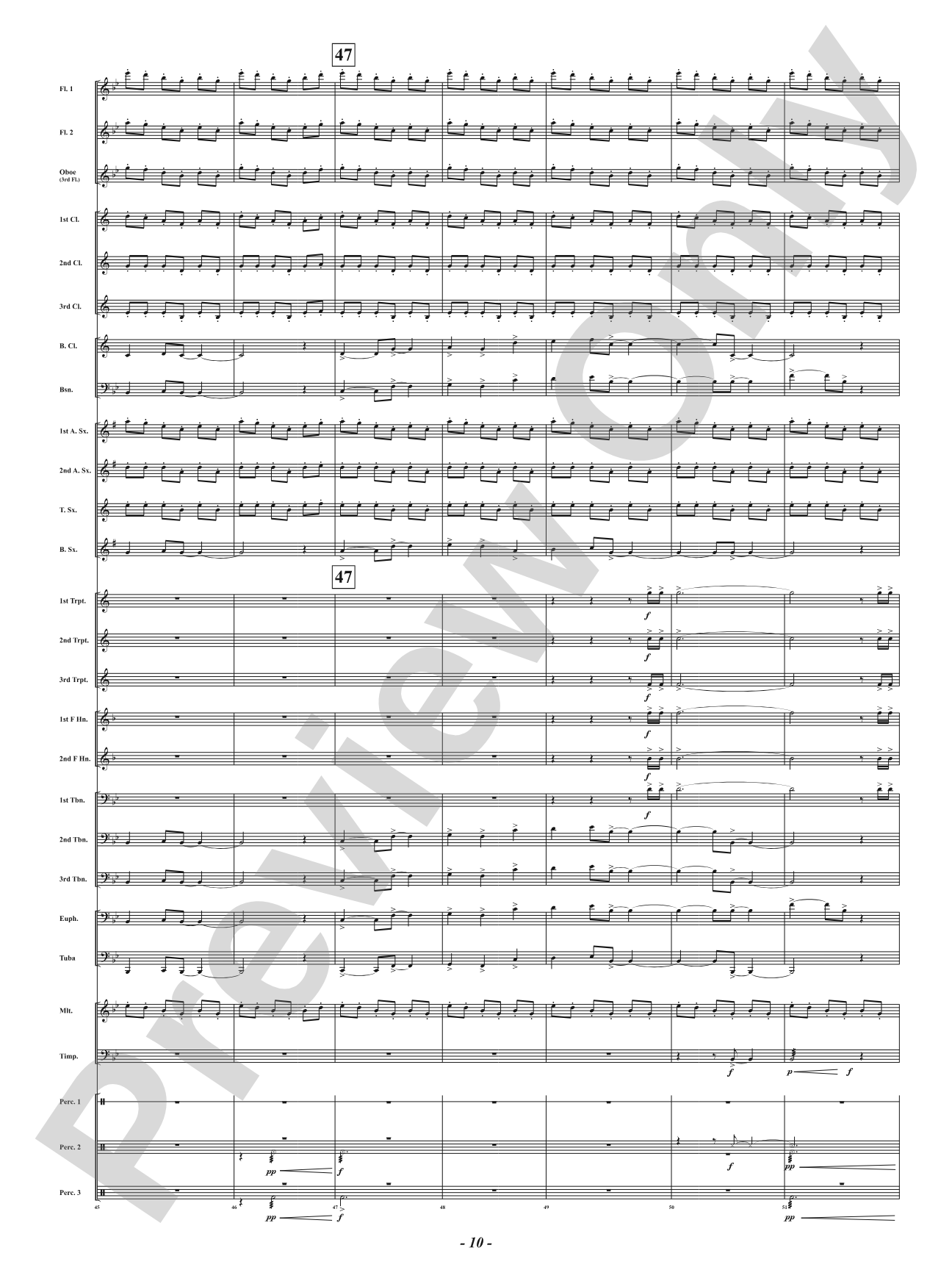 Intrepid Fanfare: Concert Band Conductor Score & Parts