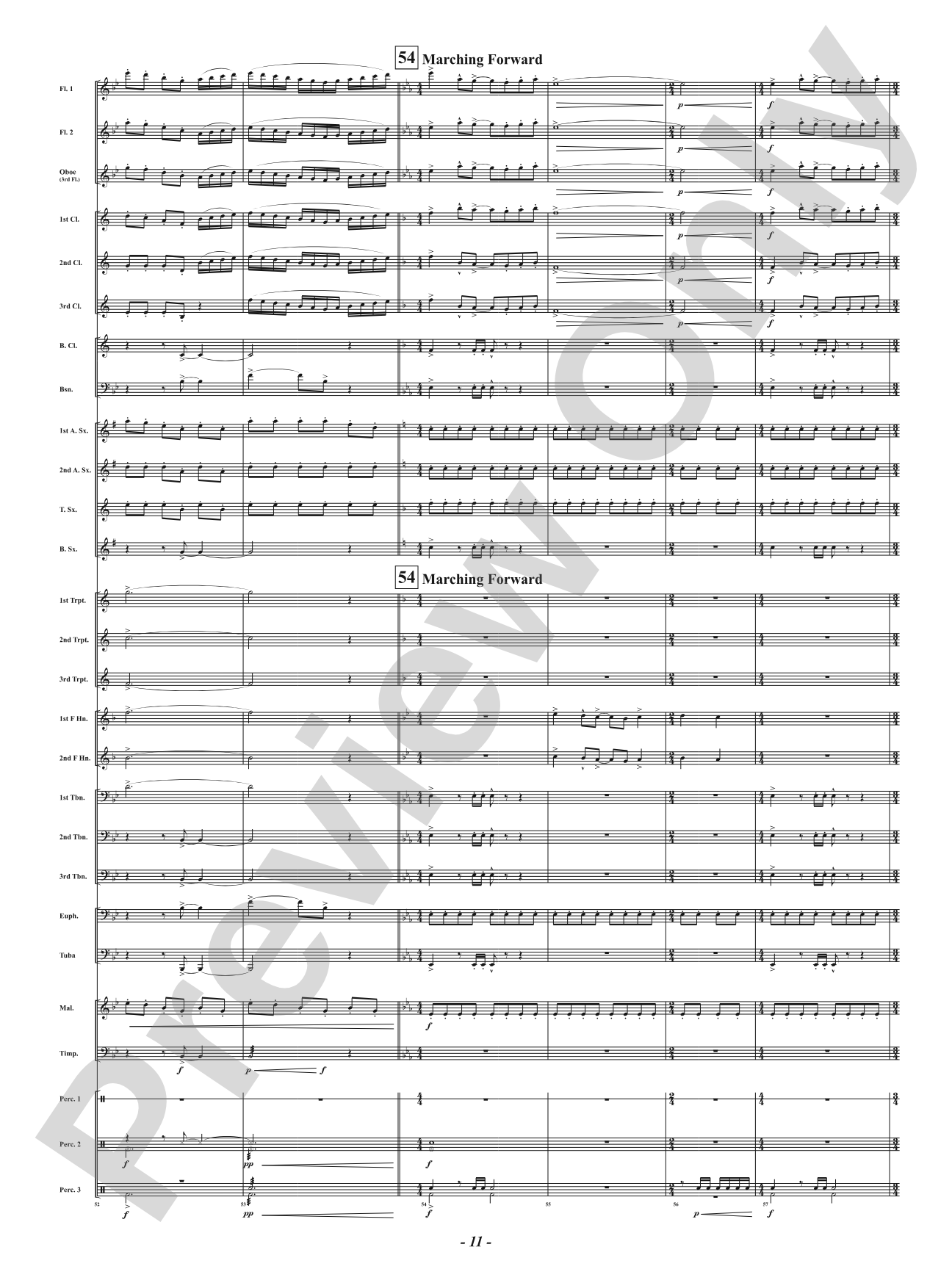 Intrepid Fanfare: Concert Band Conductor Score & Parts