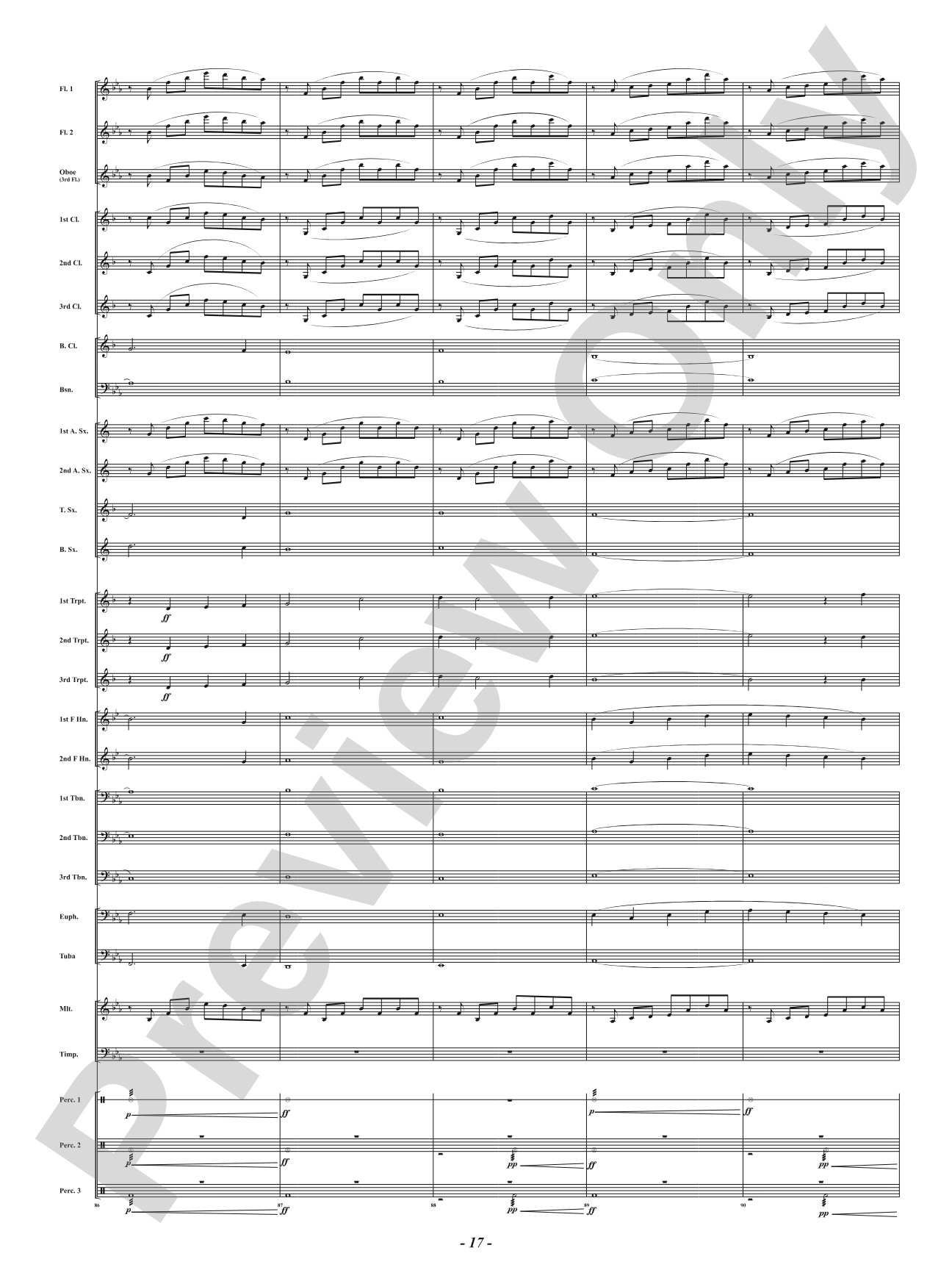 Intrepid Fanfare: Concert Band Conductor Score & Parts
