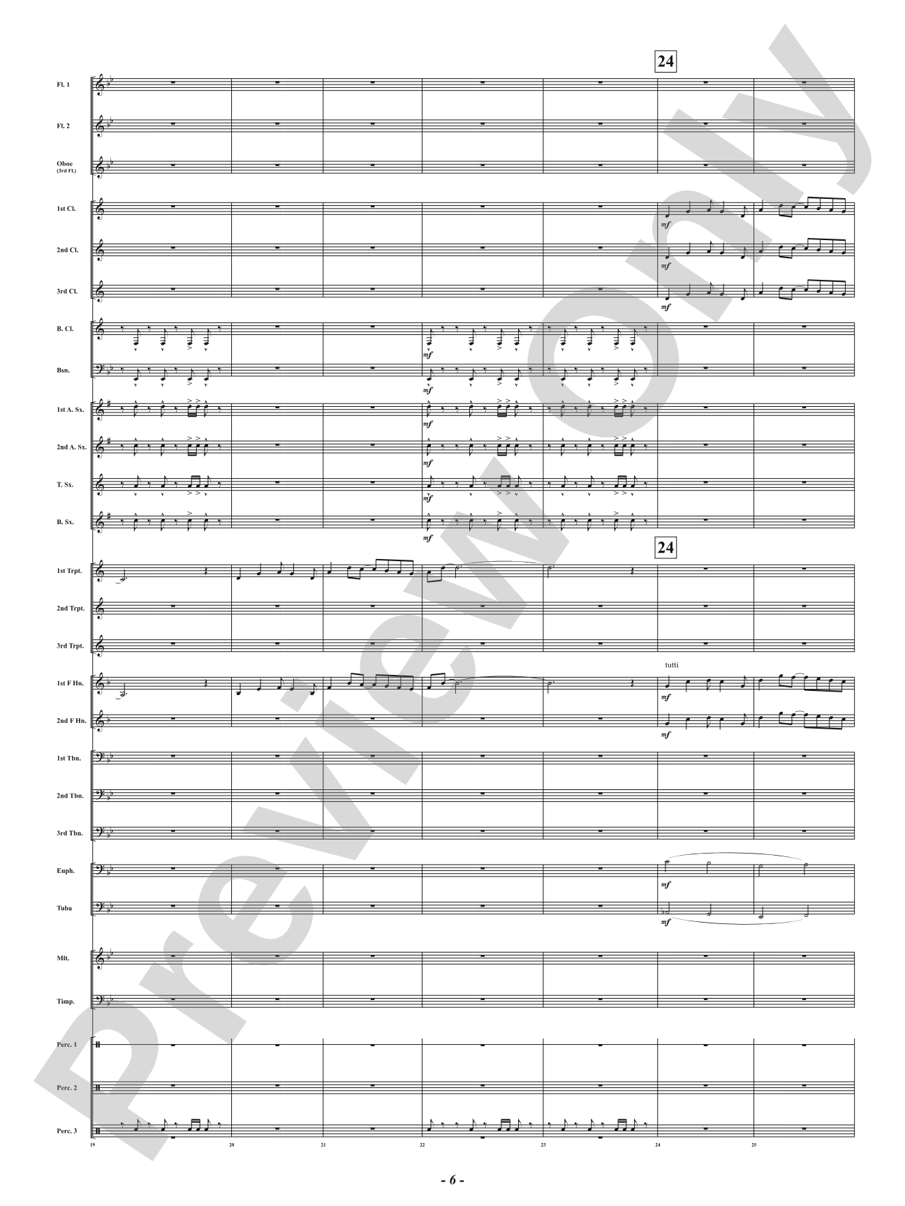 Intrepid Fanfare: Concert Band Conductor Score & Parts