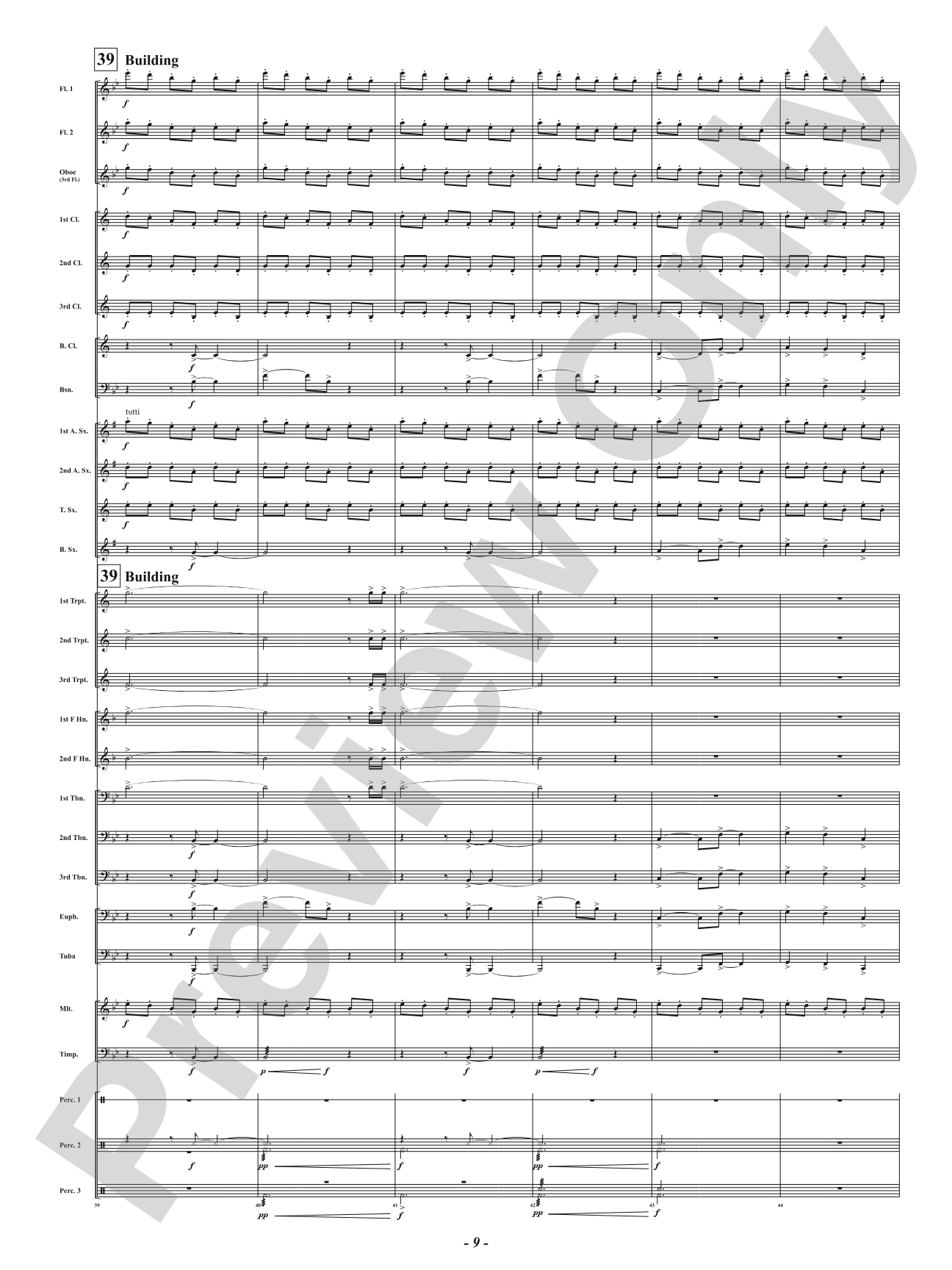 Intrepid Fanfare: Concert Band Conductor Score & Parts