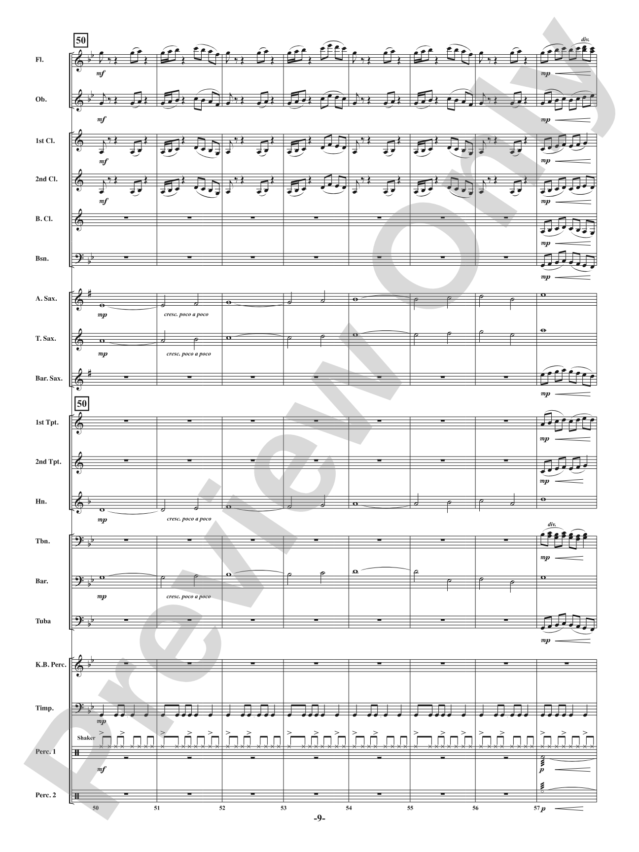 Red: Concert Band Conductor Score & Parts