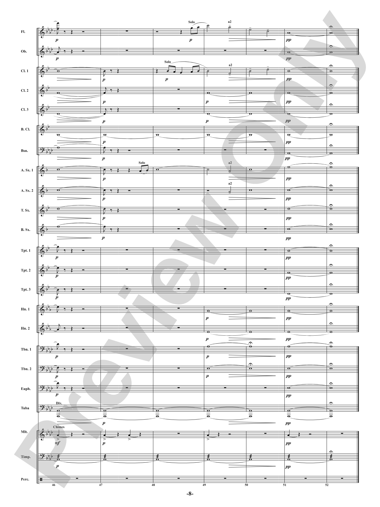 Hymn for the Steadfast: Concert Band Conductor Score & Parts