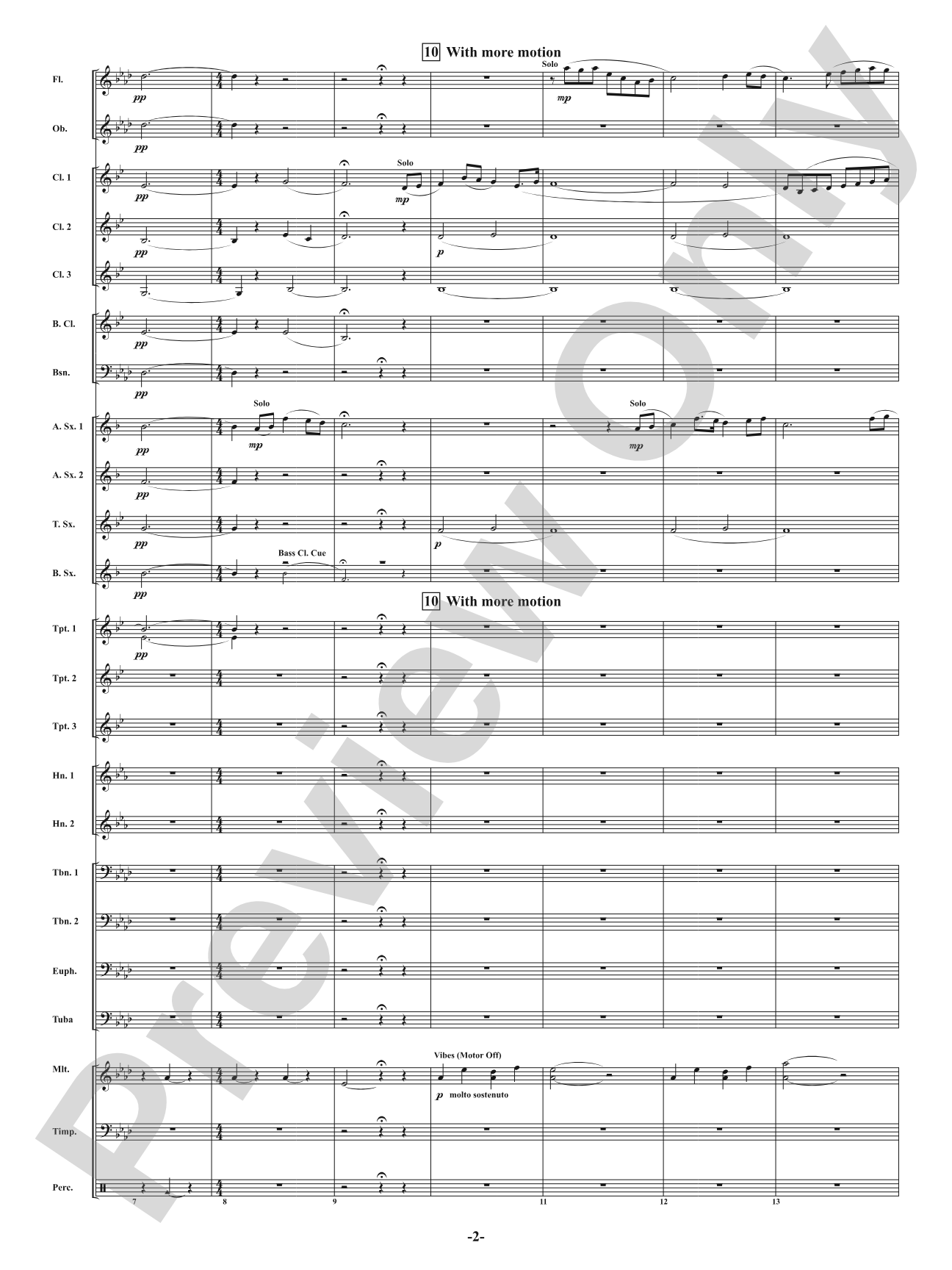 Hymn for the Steadfast: Concert Band Conductor Score & Parts