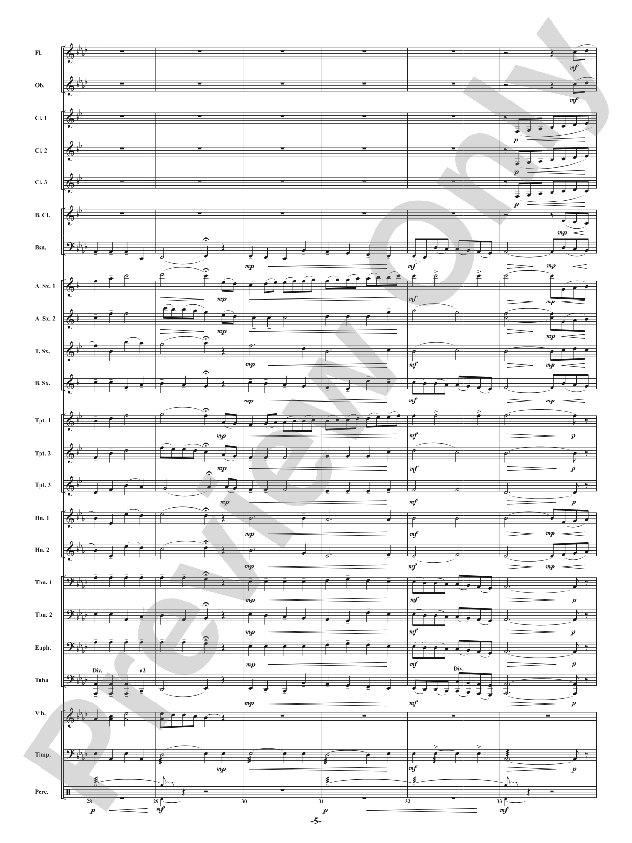 Hymn for the Steadfast: Concert Band Conductor Score & Parts