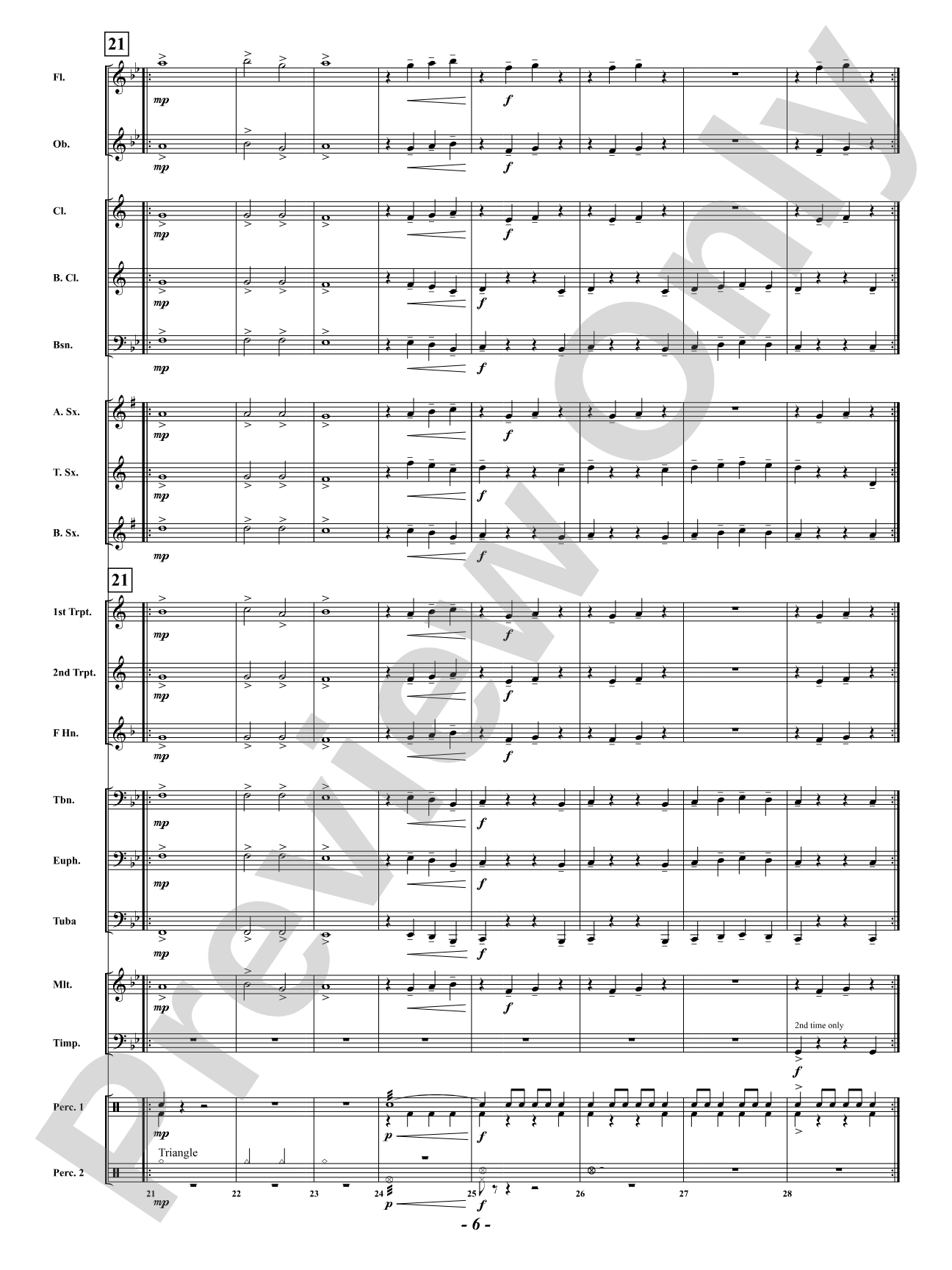 Entrance to the Dragon Cave: Score