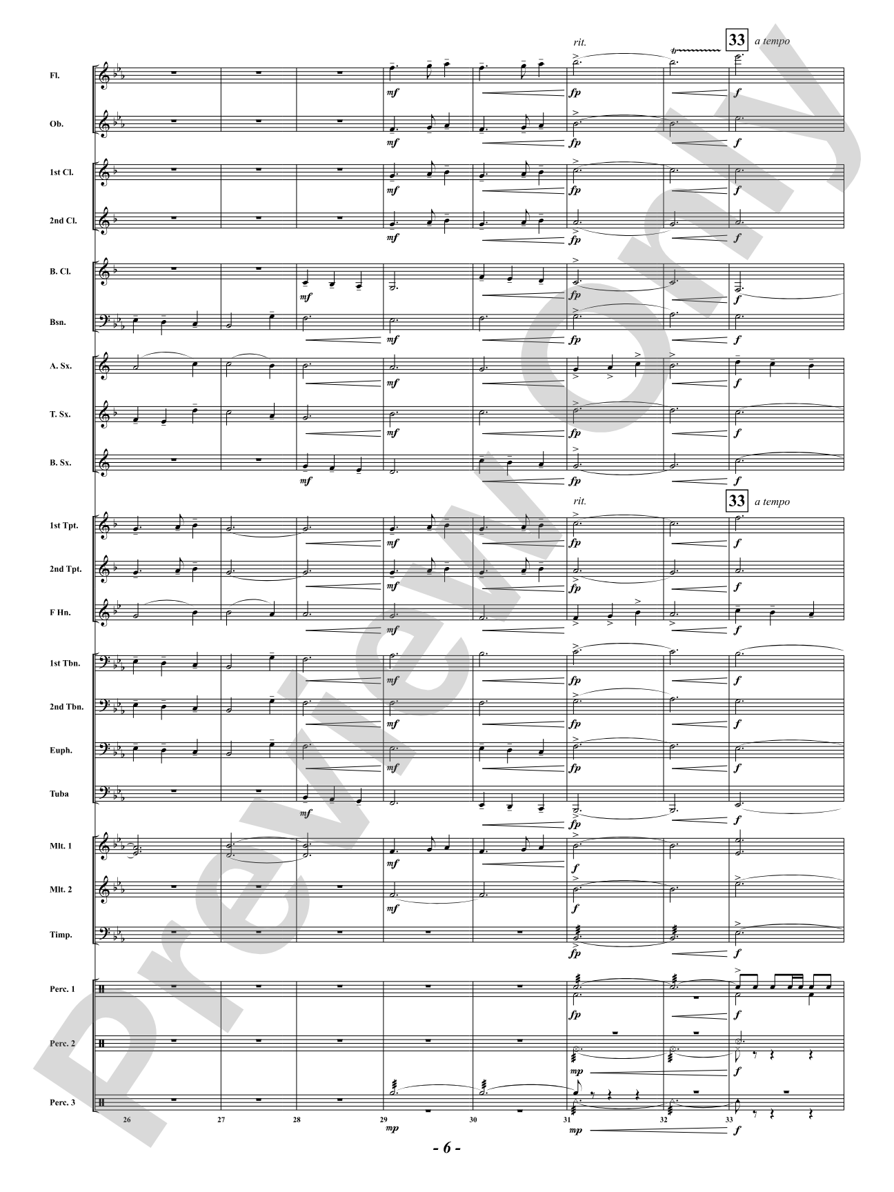 Hawk Moon: Concert Band Conductor Score & Parts