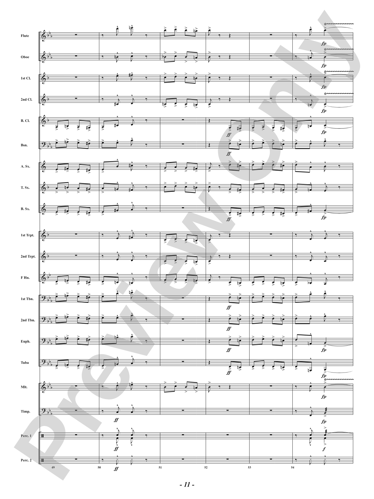 Wave High the Flag: Concert Band Conductor Score & Parts