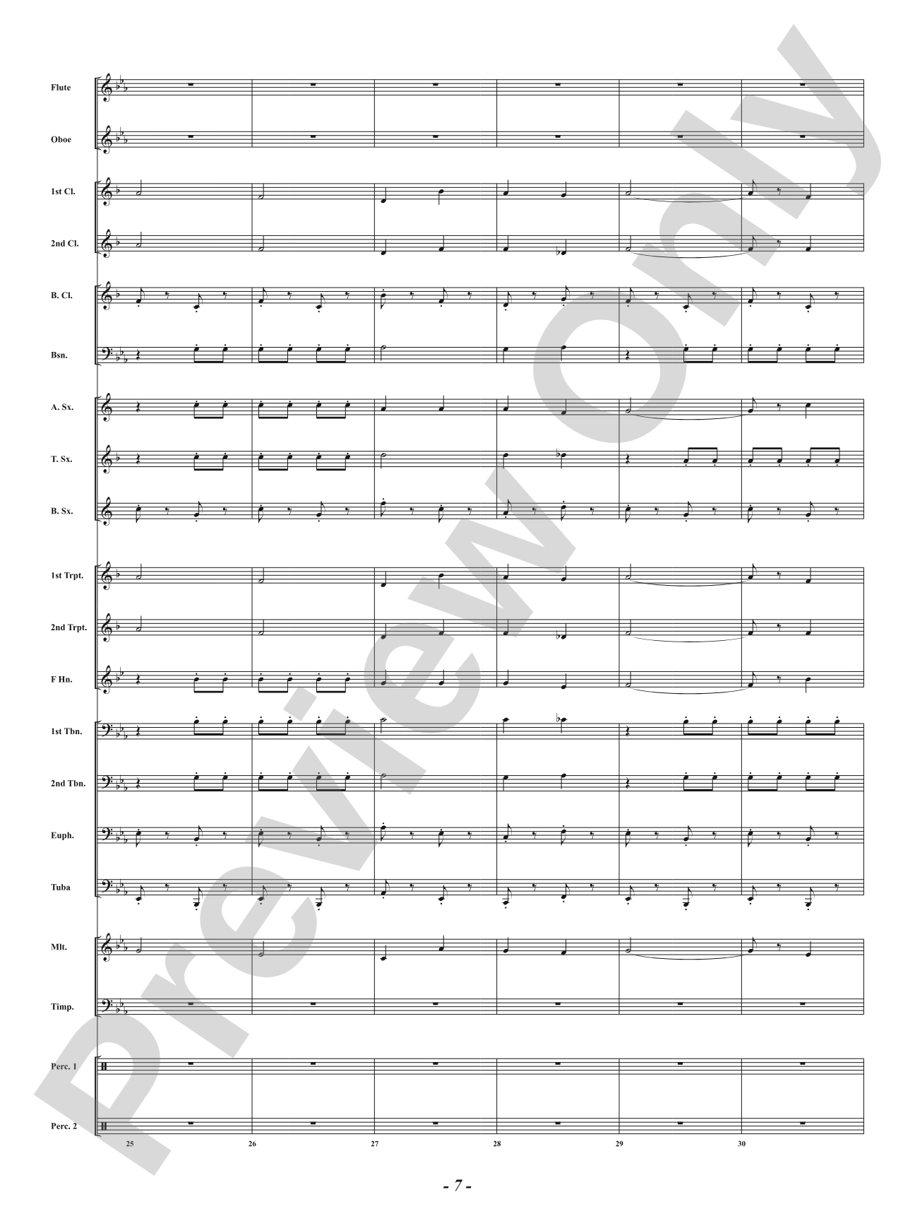 Wave High the Flag: Concert Band Conductor Score & Parts