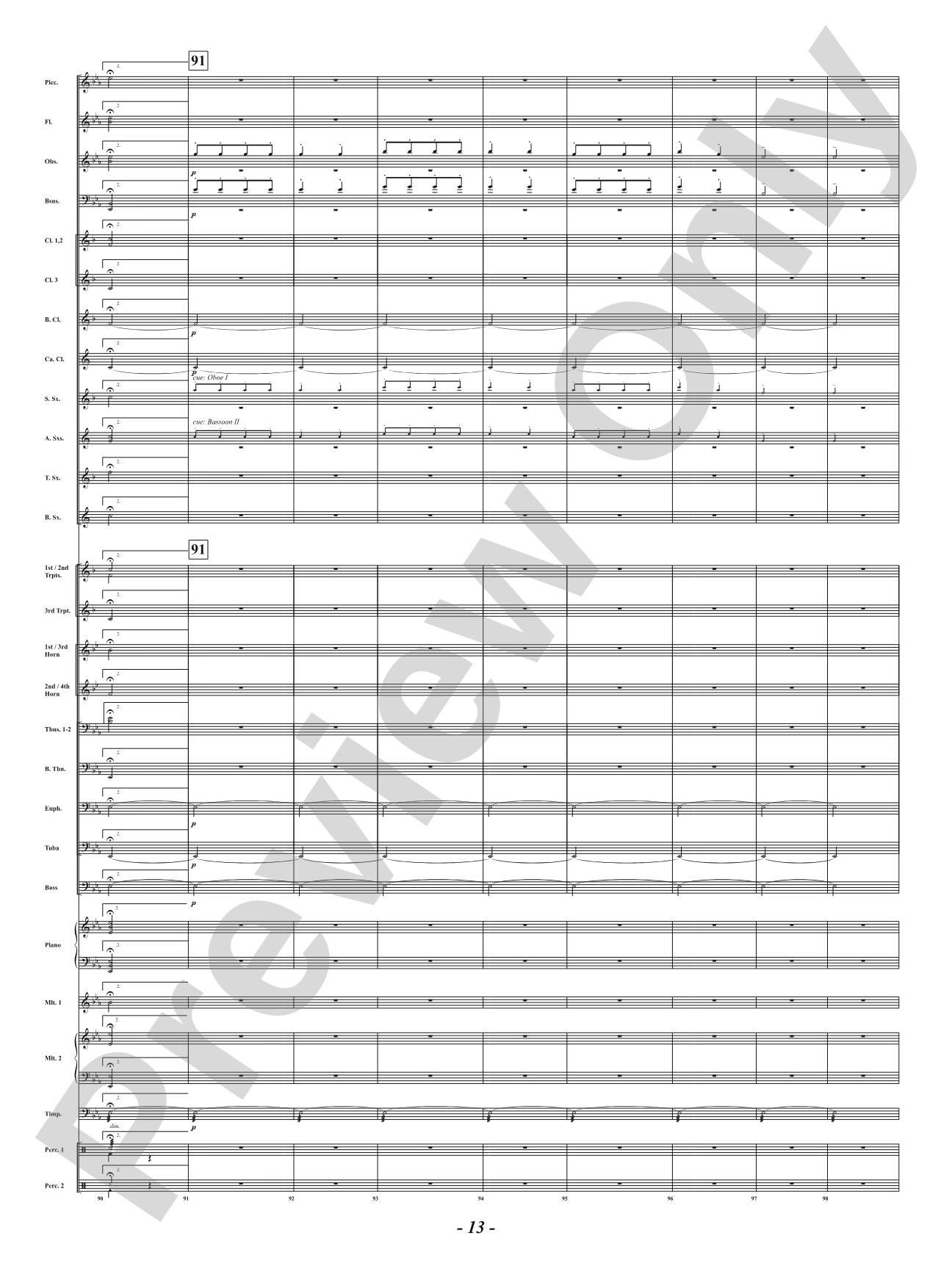Ancient Airs and Dances - Suite No. 1 for Symphonic Winds - IV. Passo Mezzo e Mascherada: Concert Band Conductor Score & Parts