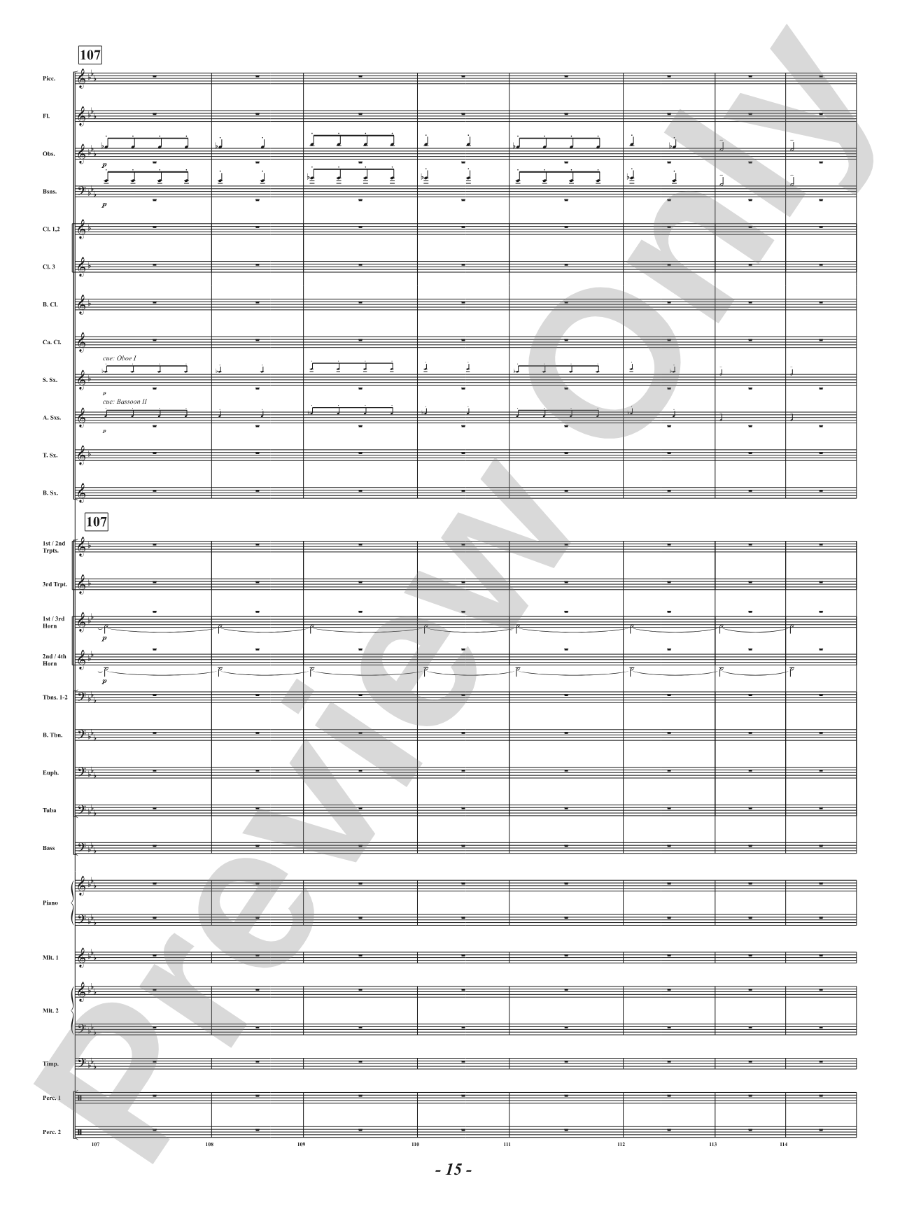 Ancient Airs and Dances - Suite No. 1 for Symphonic Winds - IV. Passo Mezzo e Mascherada: Concert Band Conductor Score & Parts
