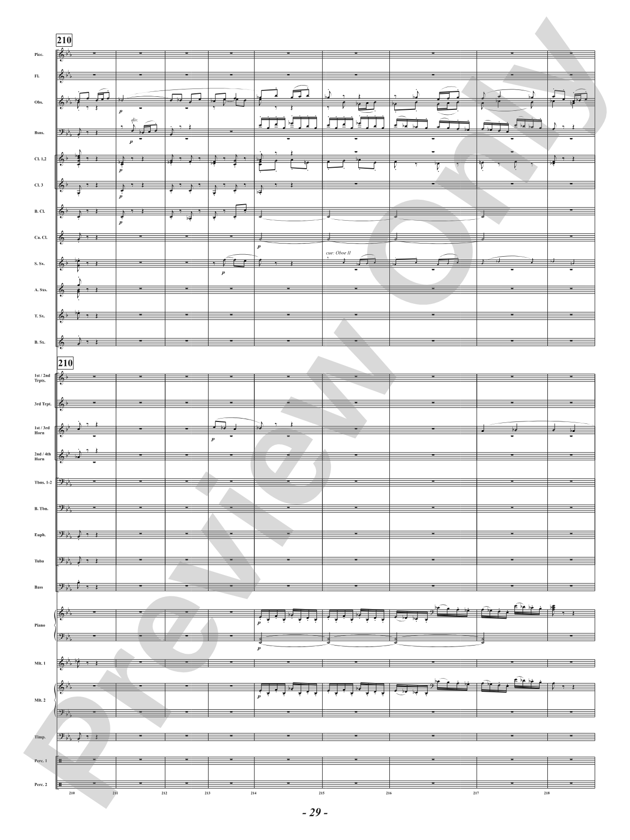 Ancient Airs and Dances - Suite No. 1 for Symphonic Winds - IV. Passo Mezzo e Mascherada: Concert Band Conductor Score & Parts